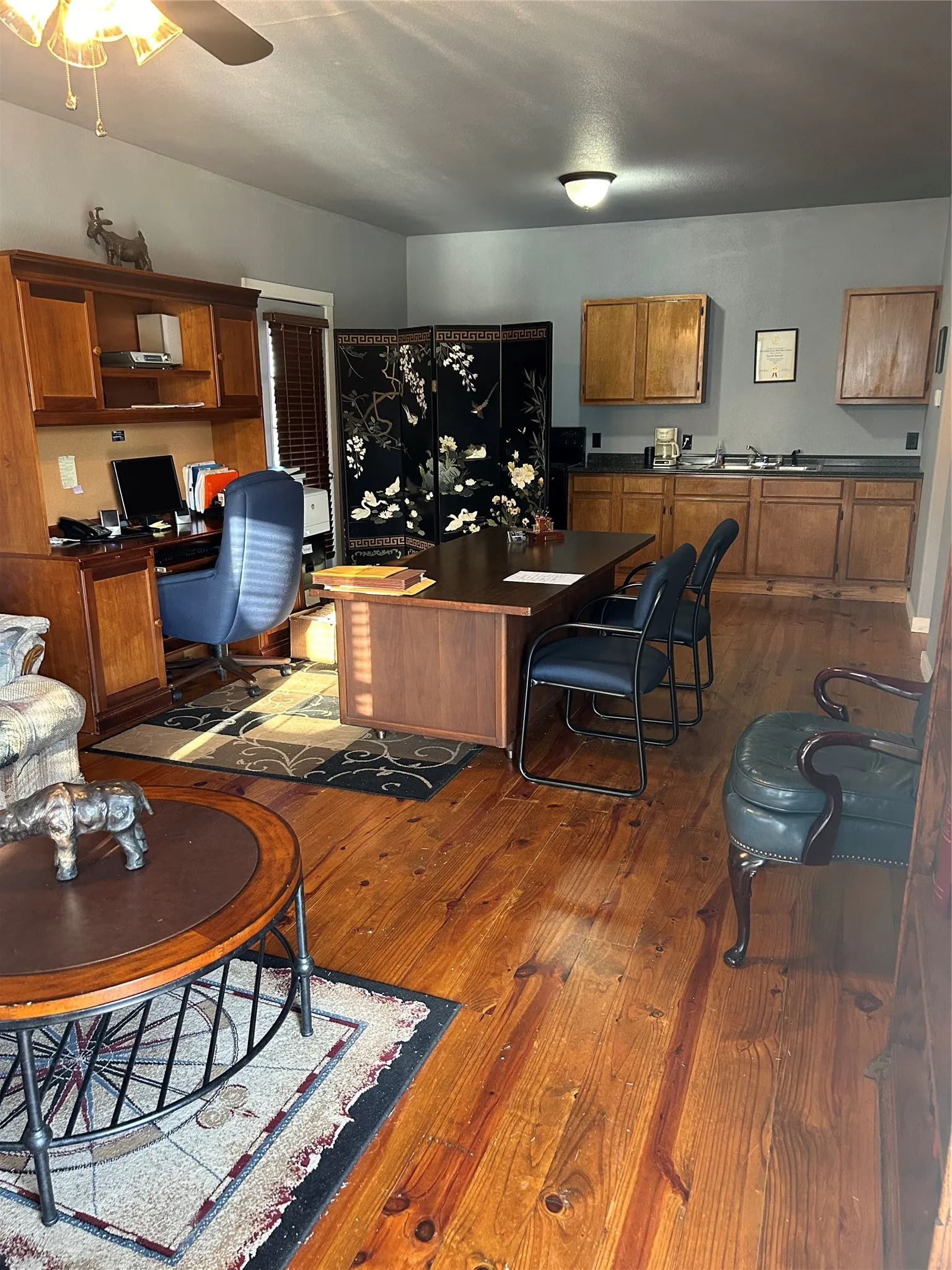 Front unit of property being used as an office