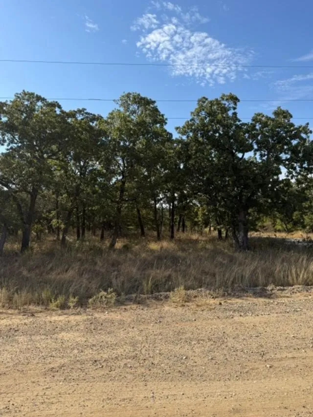 Expansive natural setting with a gravel foreground and mature trees
Available Lot