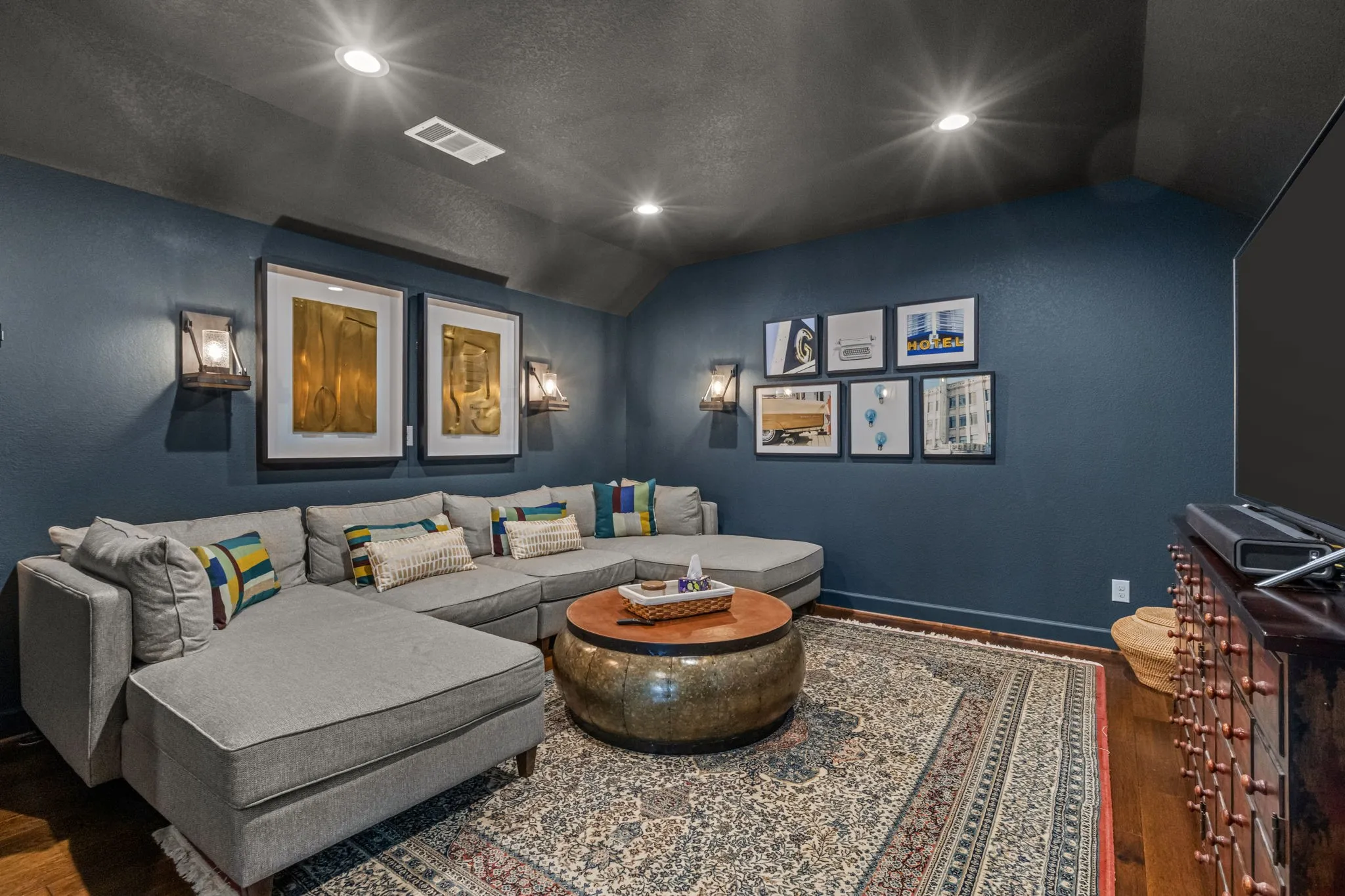Upstairs Media Room