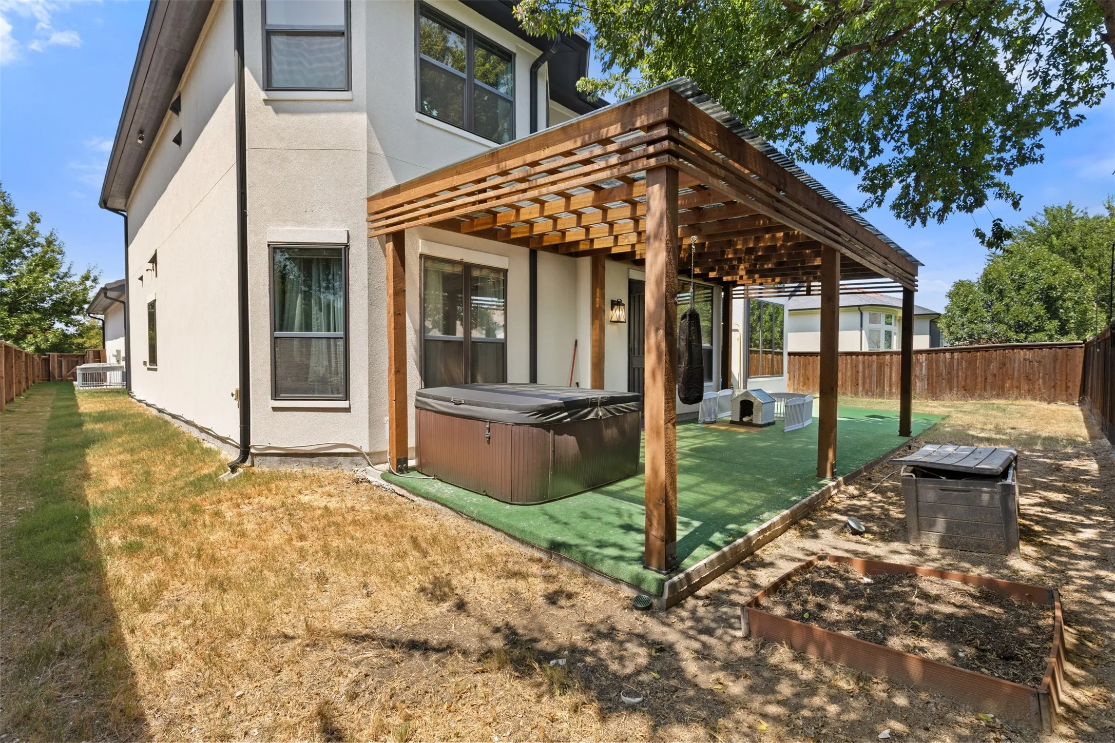 Back yard