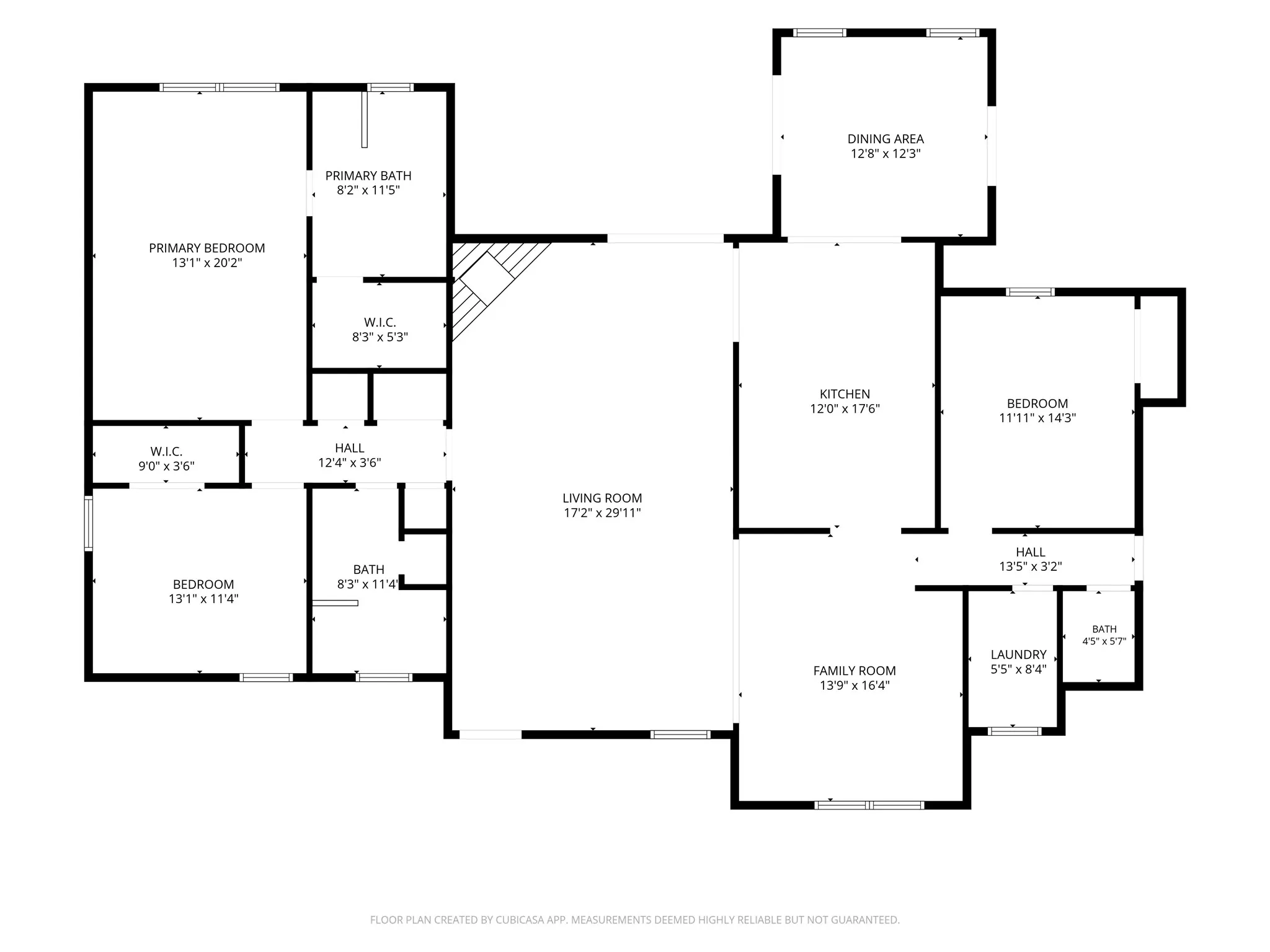Main house floor plan