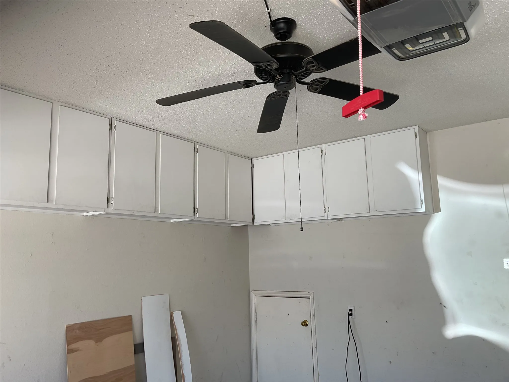 built in cabinets in 2 car garage