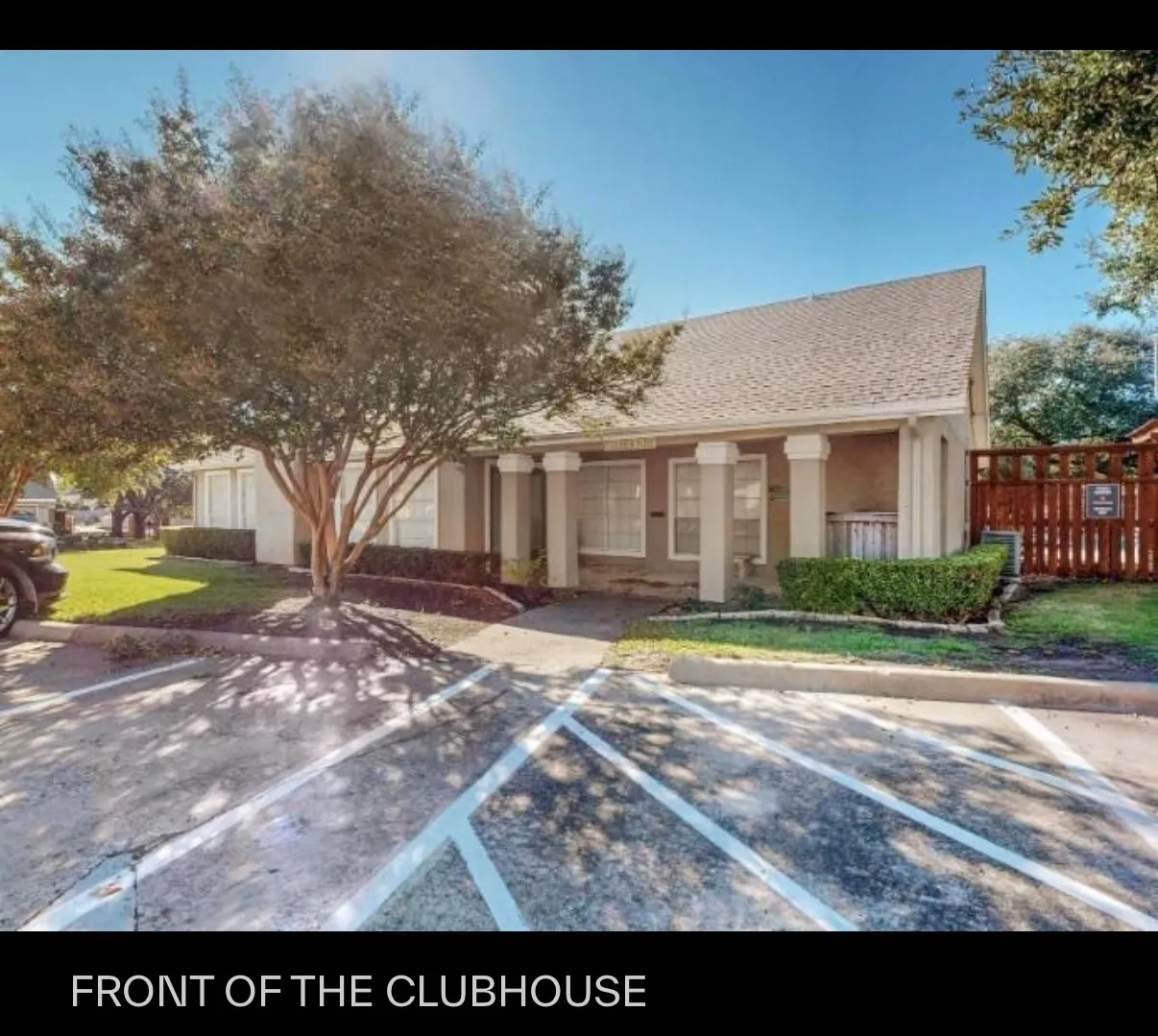The community clubhouse