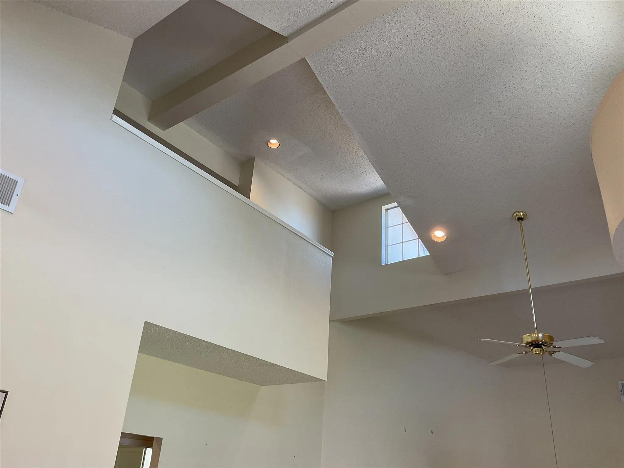 grand 2 story vaulted ceilings