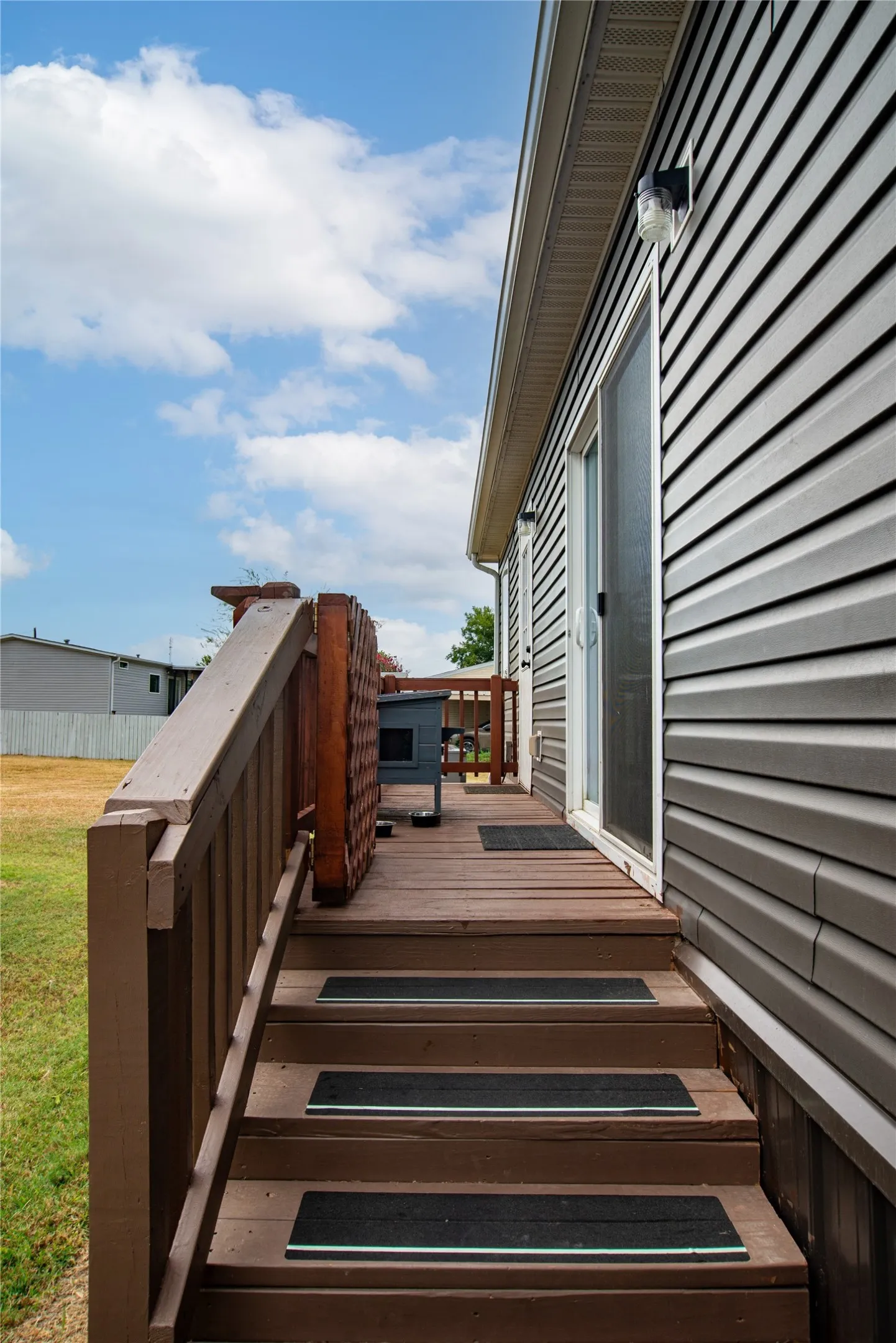 Back porch.