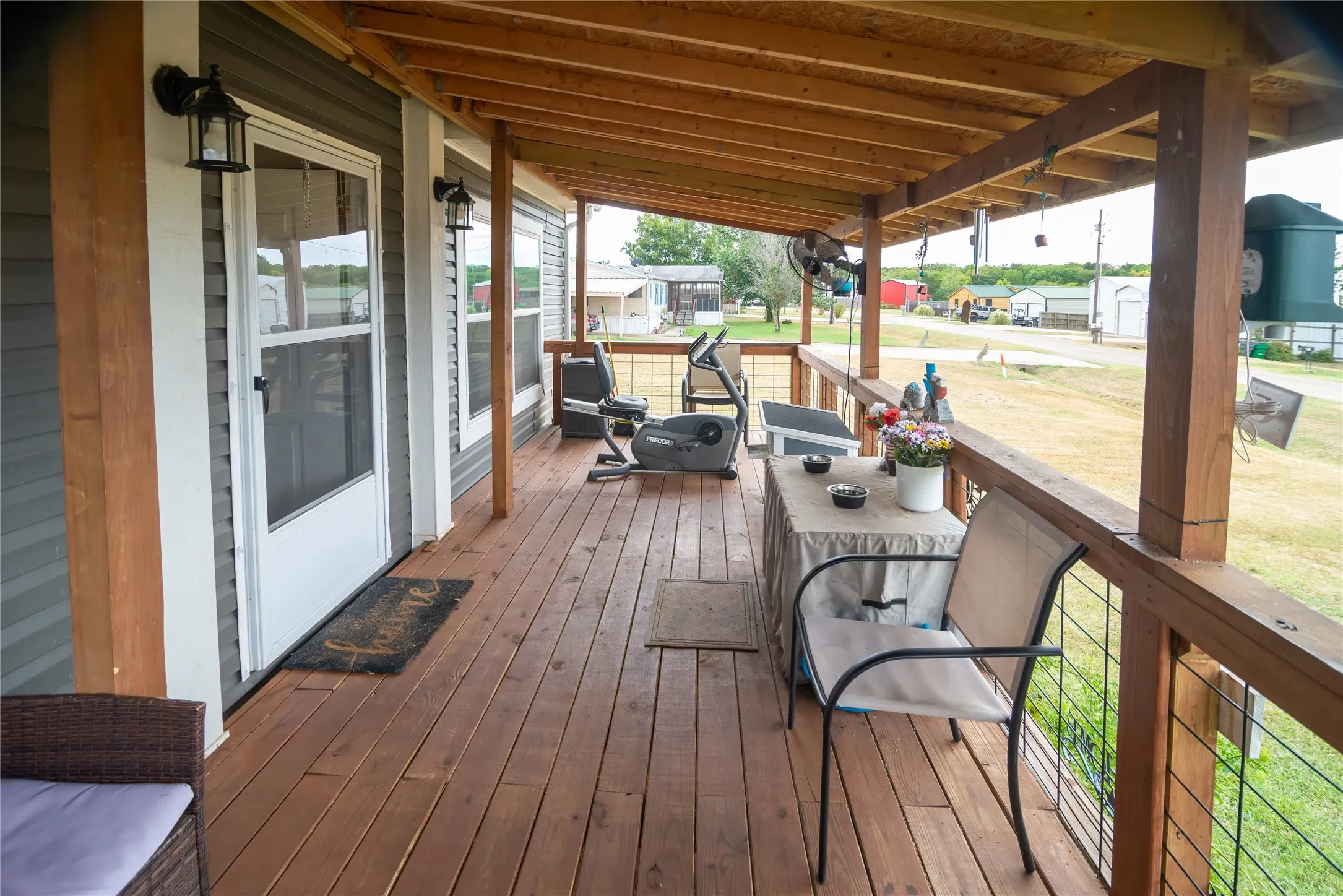 Large front porch