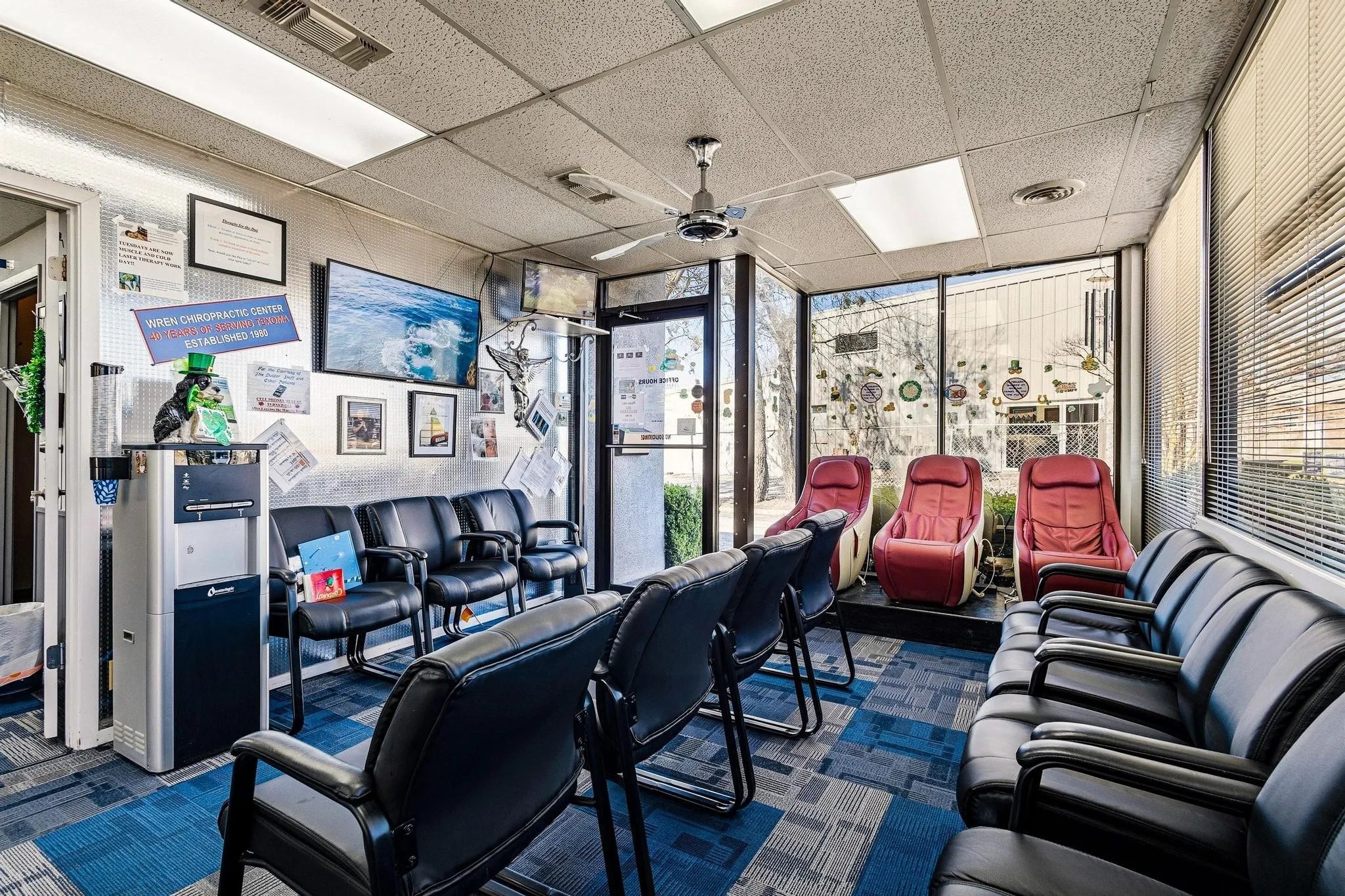 Light & Bright Reception and Waiting Area