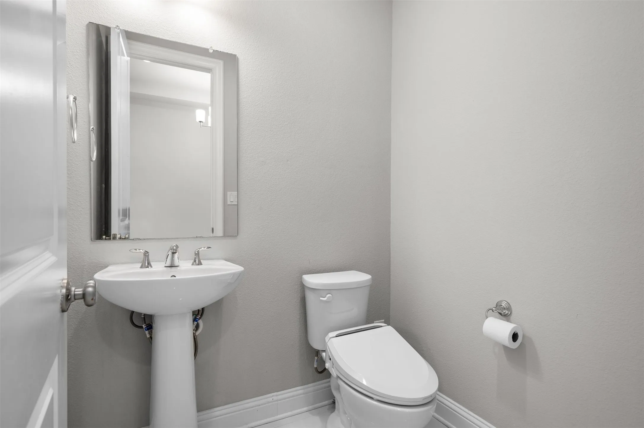 Downstairs half bathroom