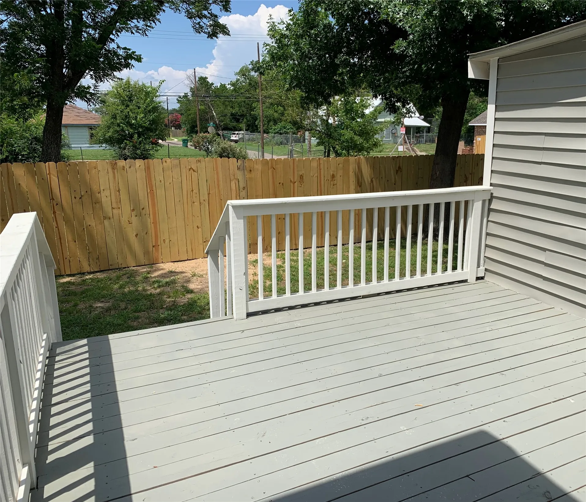 back porch