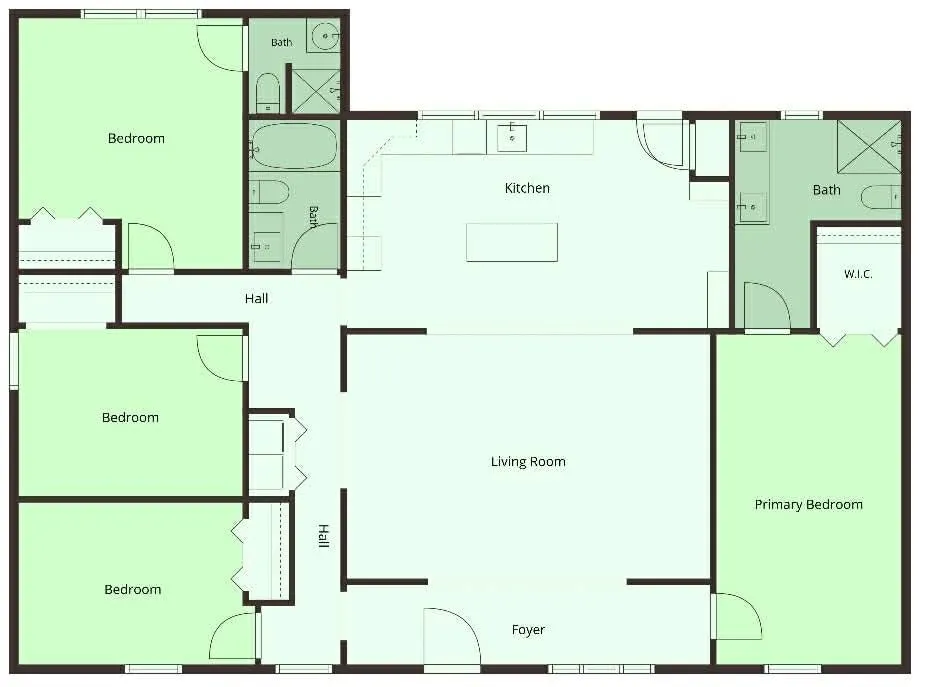 Single Family Residence For Sale in Henderson County , 103 W Cayuga Drive, Athens, Texas 75751, 4 Bedroom, 3 Bathroom, Garage spaces, 1,836 Sqft, built in 1951, mls#21371957, Real Estate Agent in Athens, Homes For Sale in Henderson county, Homes For Sale in Athens, Realtor in Athens Texas, Real Estate Brokerage Independent Realty Texas, Luminita Cordes Realtor