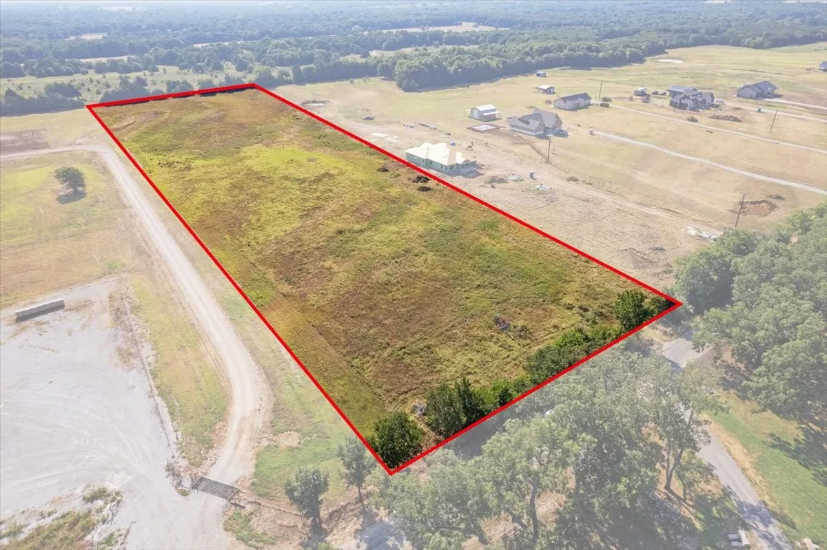 Expansive undeveloped lot with natural ground cover