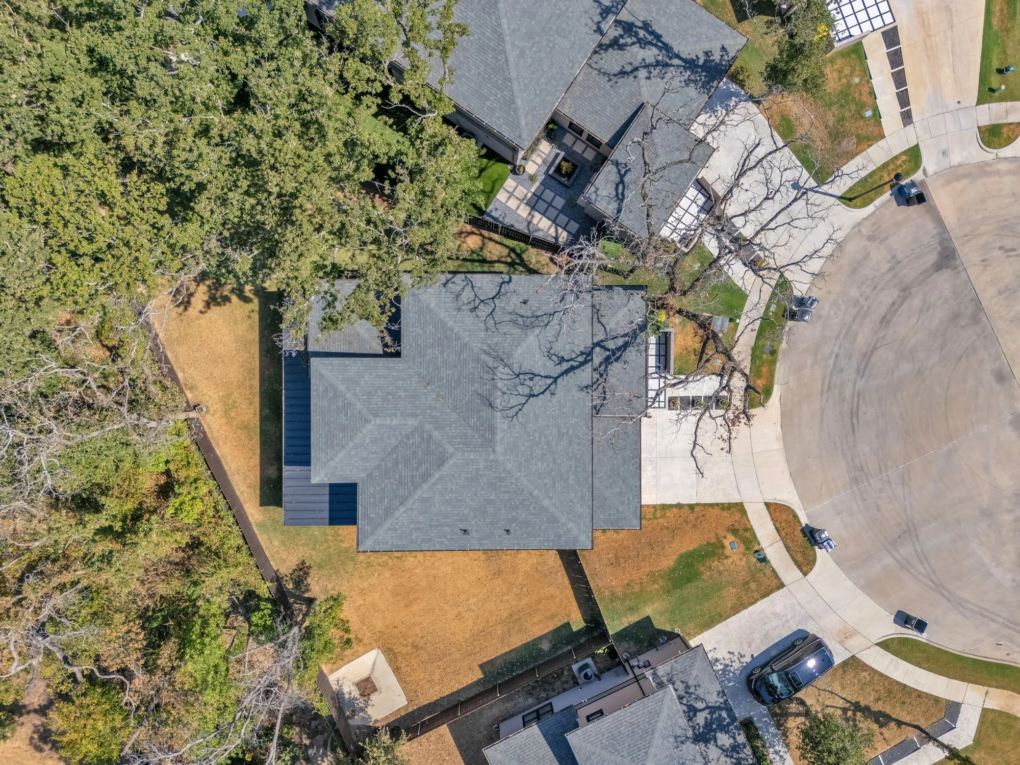 View of the LARGEST Lot in the Neighborhood