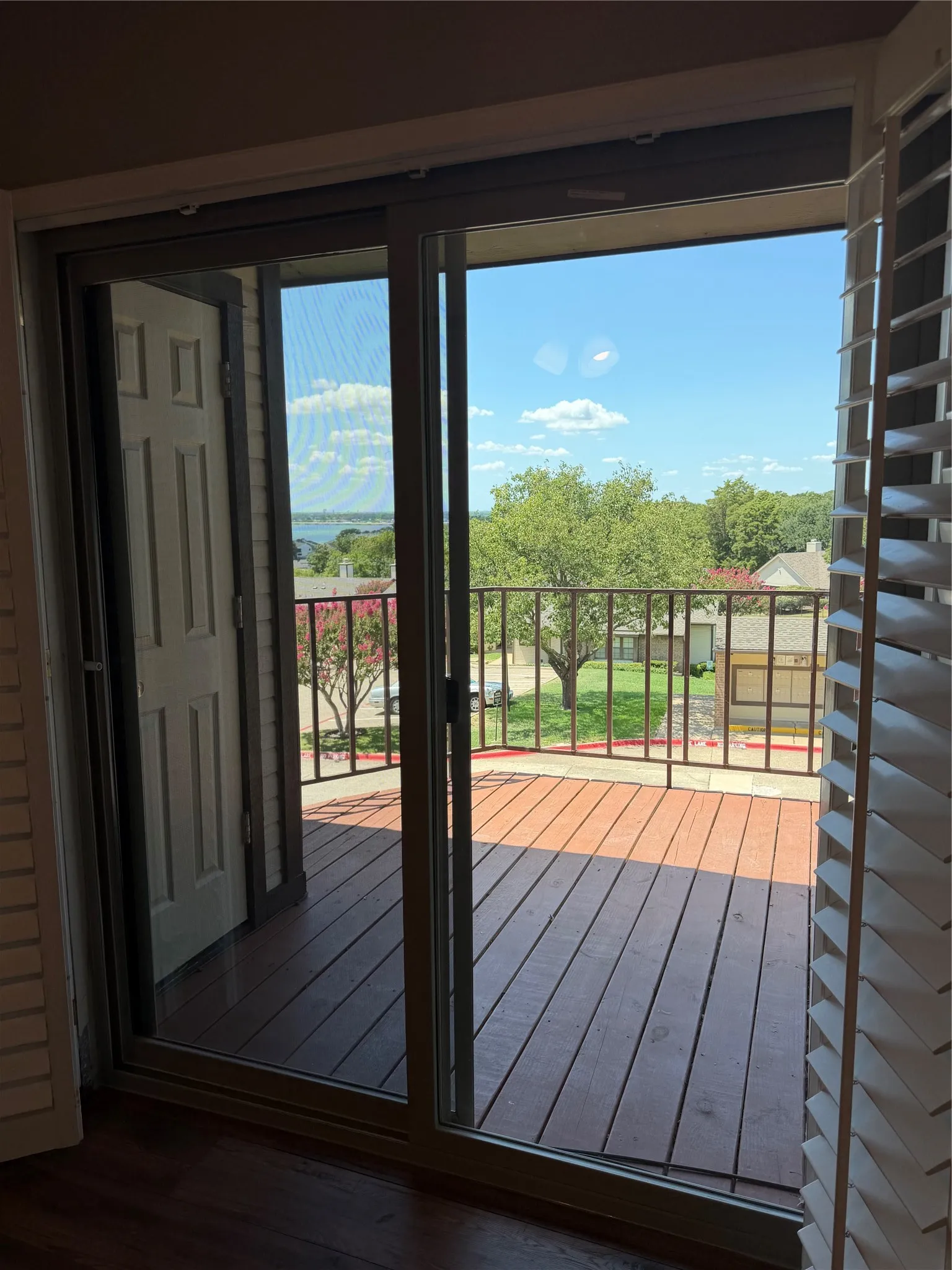 Second Storage Closet on Back Balcony