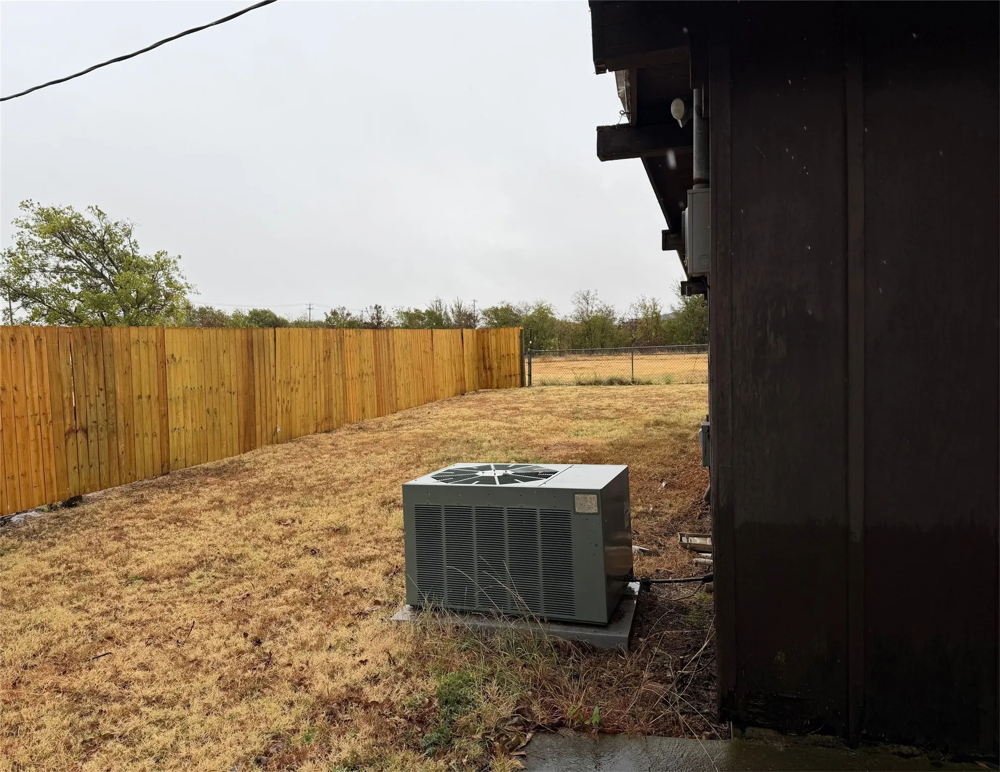 new fence section