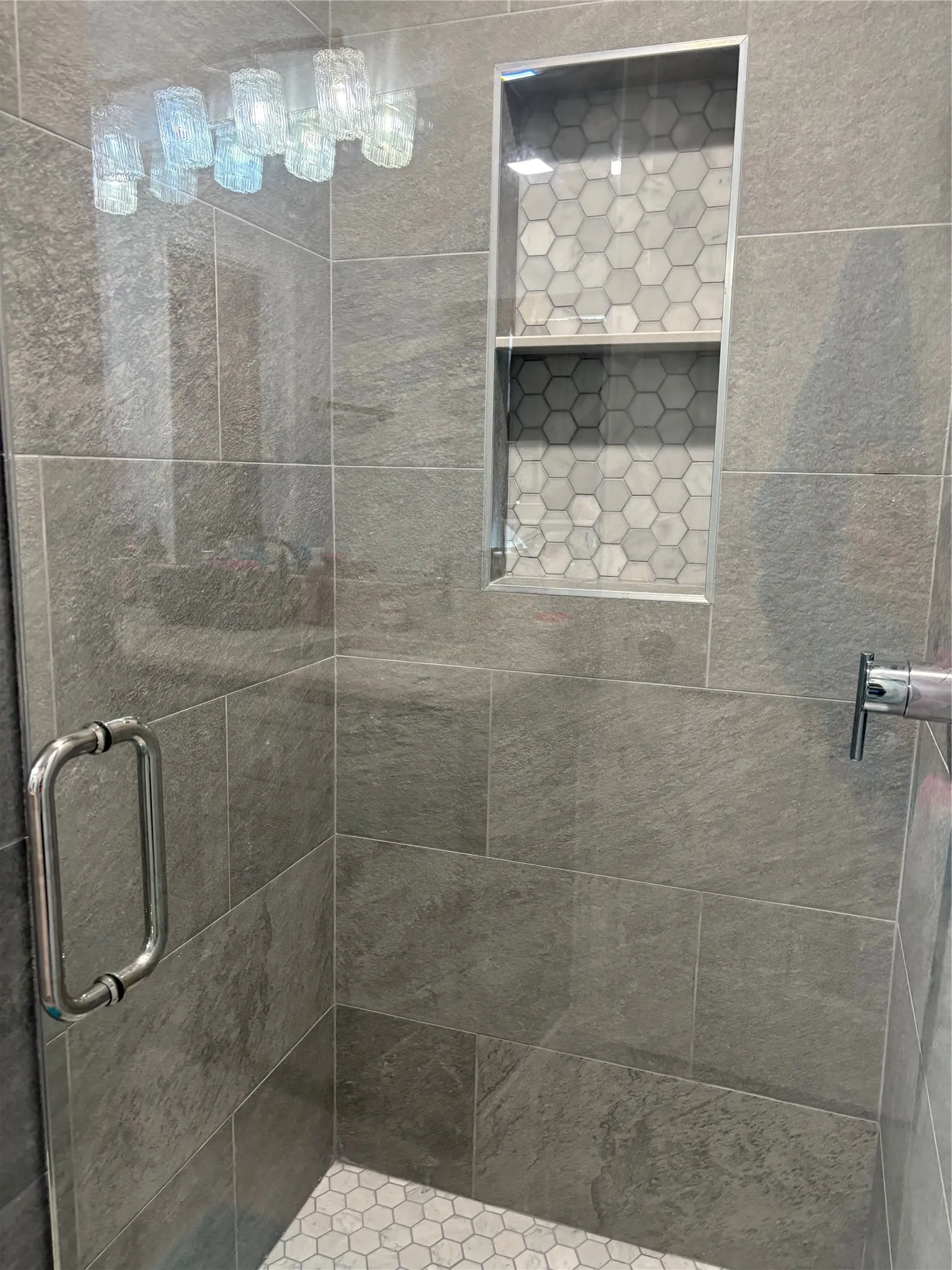 Separate shower