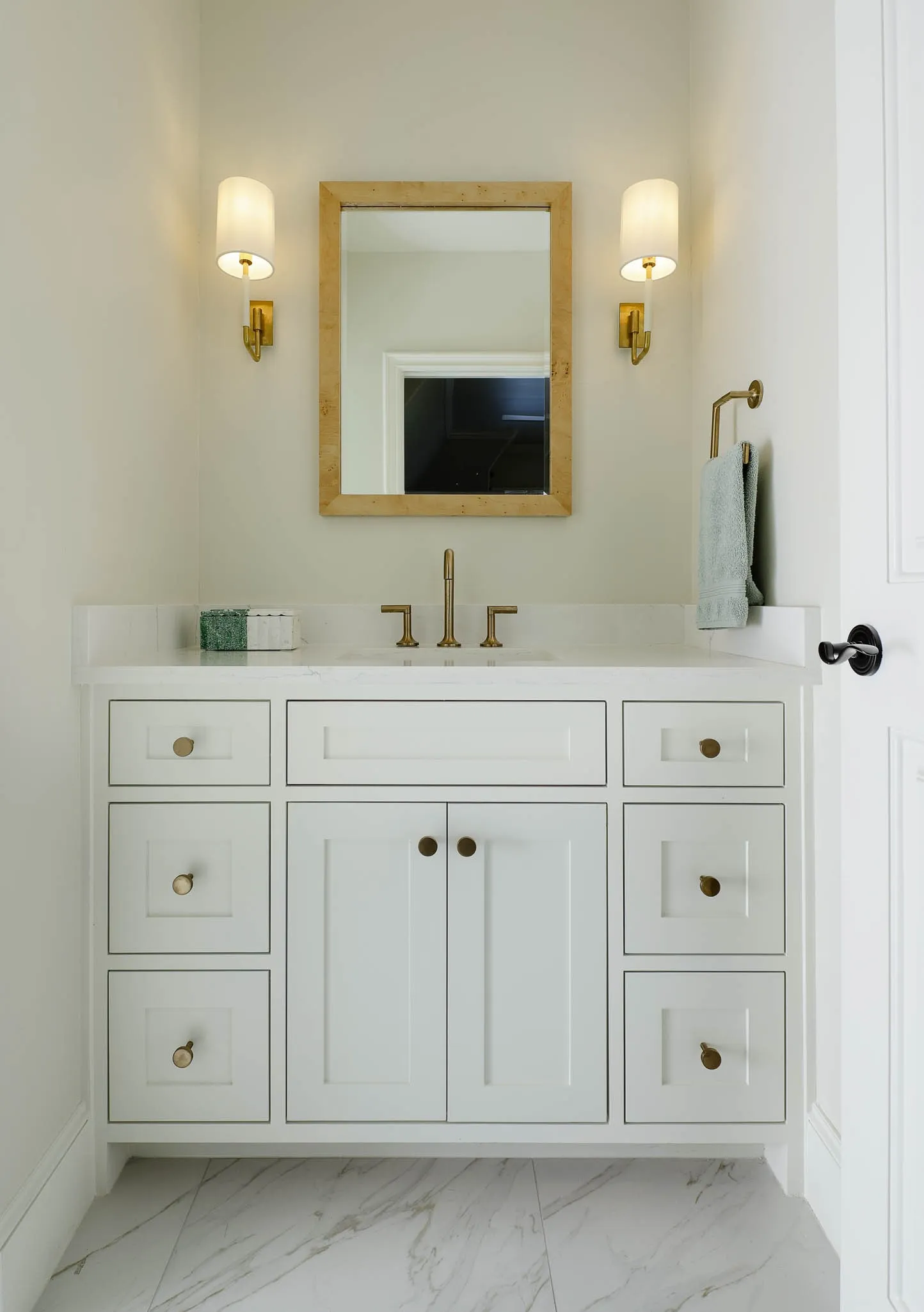 Secondary bathroom