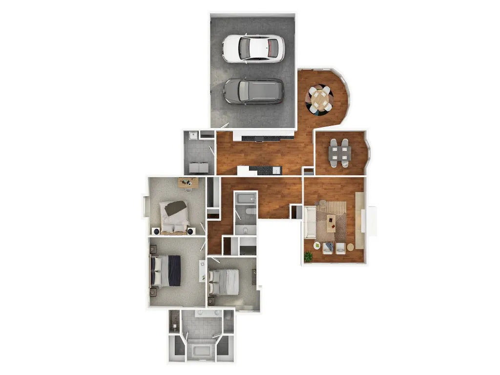 3D floor plan