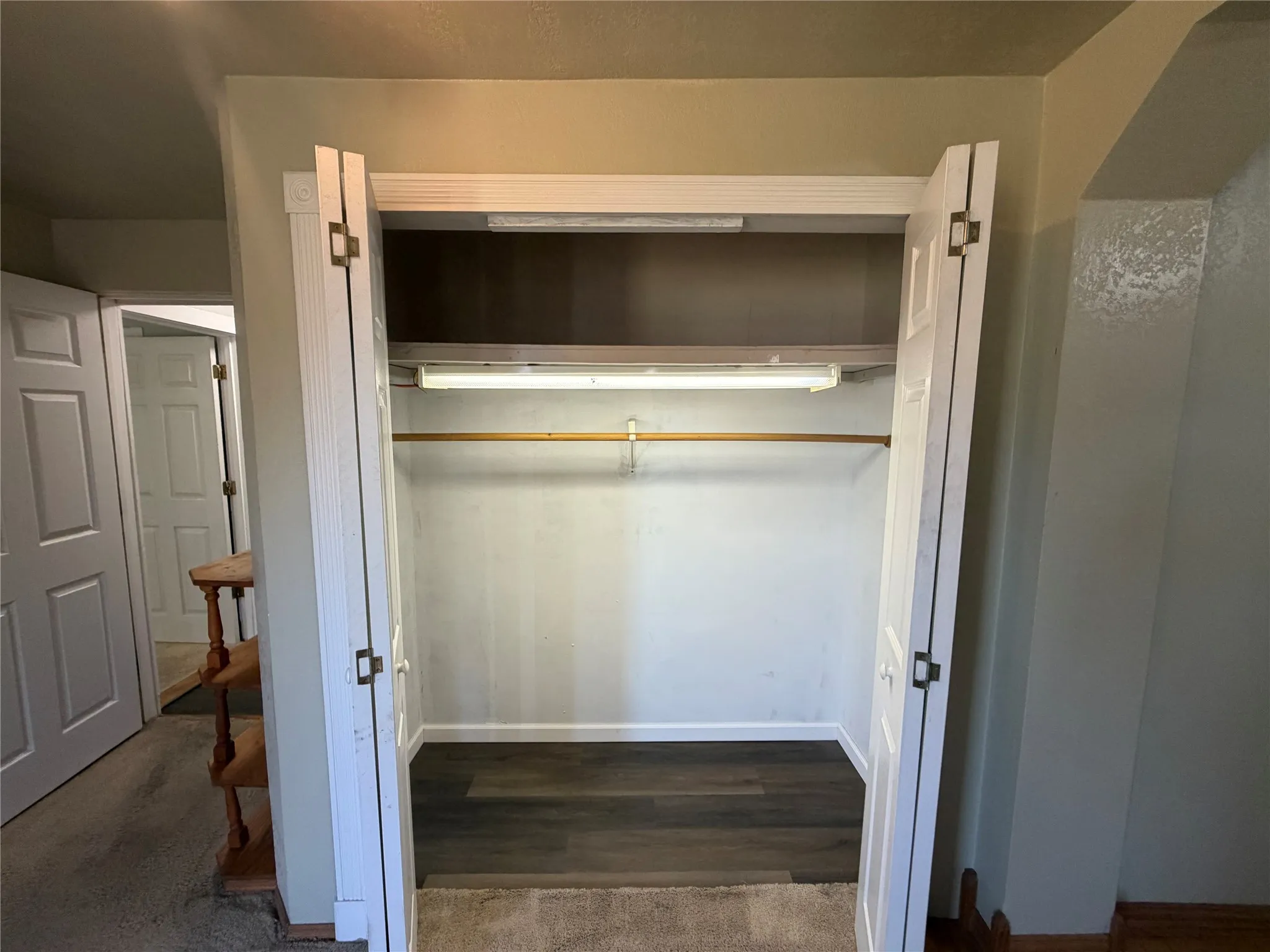 Primary closet