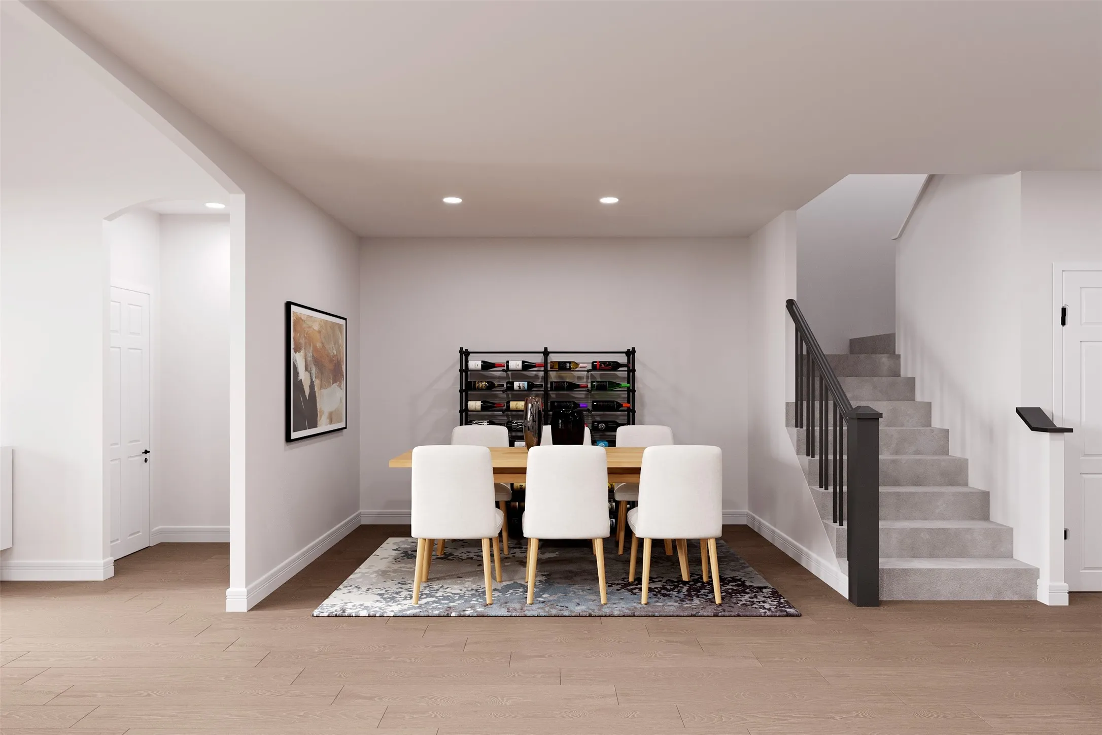 Beazer Homes Whitewing Trails Parker Floorplan. This is not a photo of the actual home, but is a photo of the Parker floorplan.