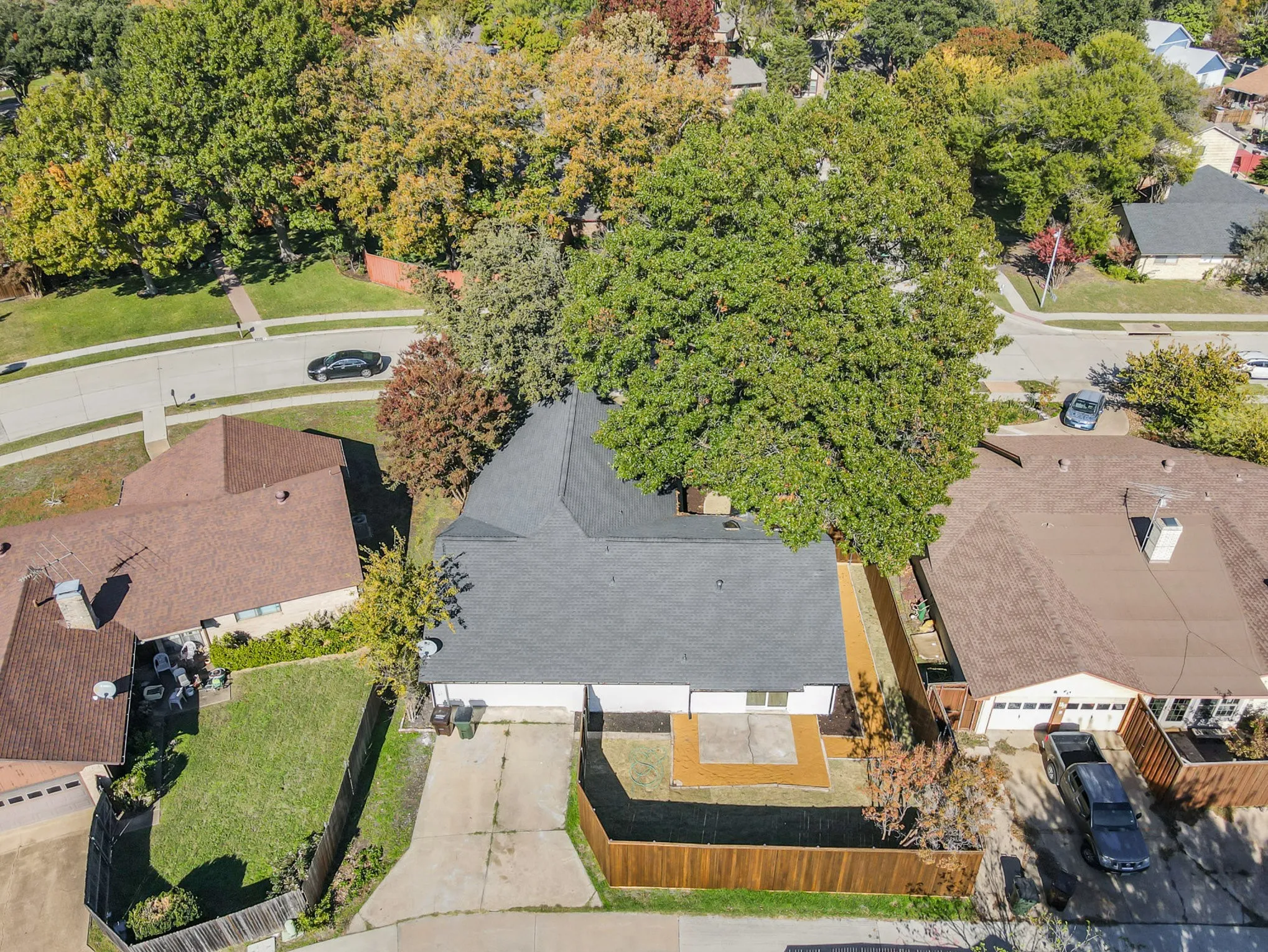 Drone / aerial view