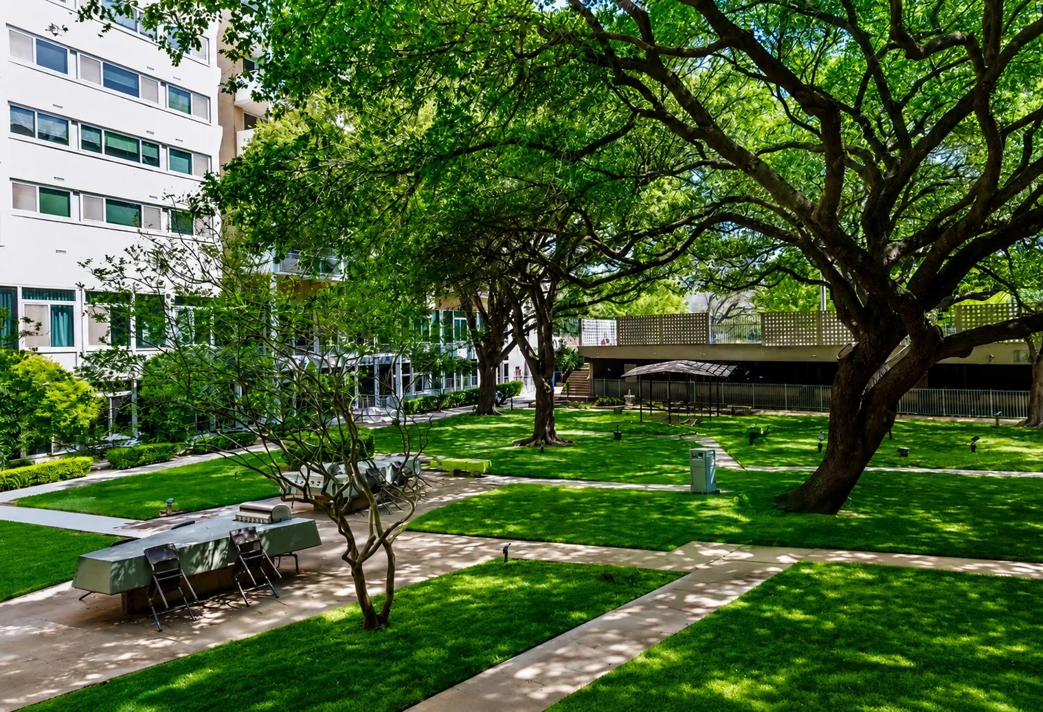 Community courtyard