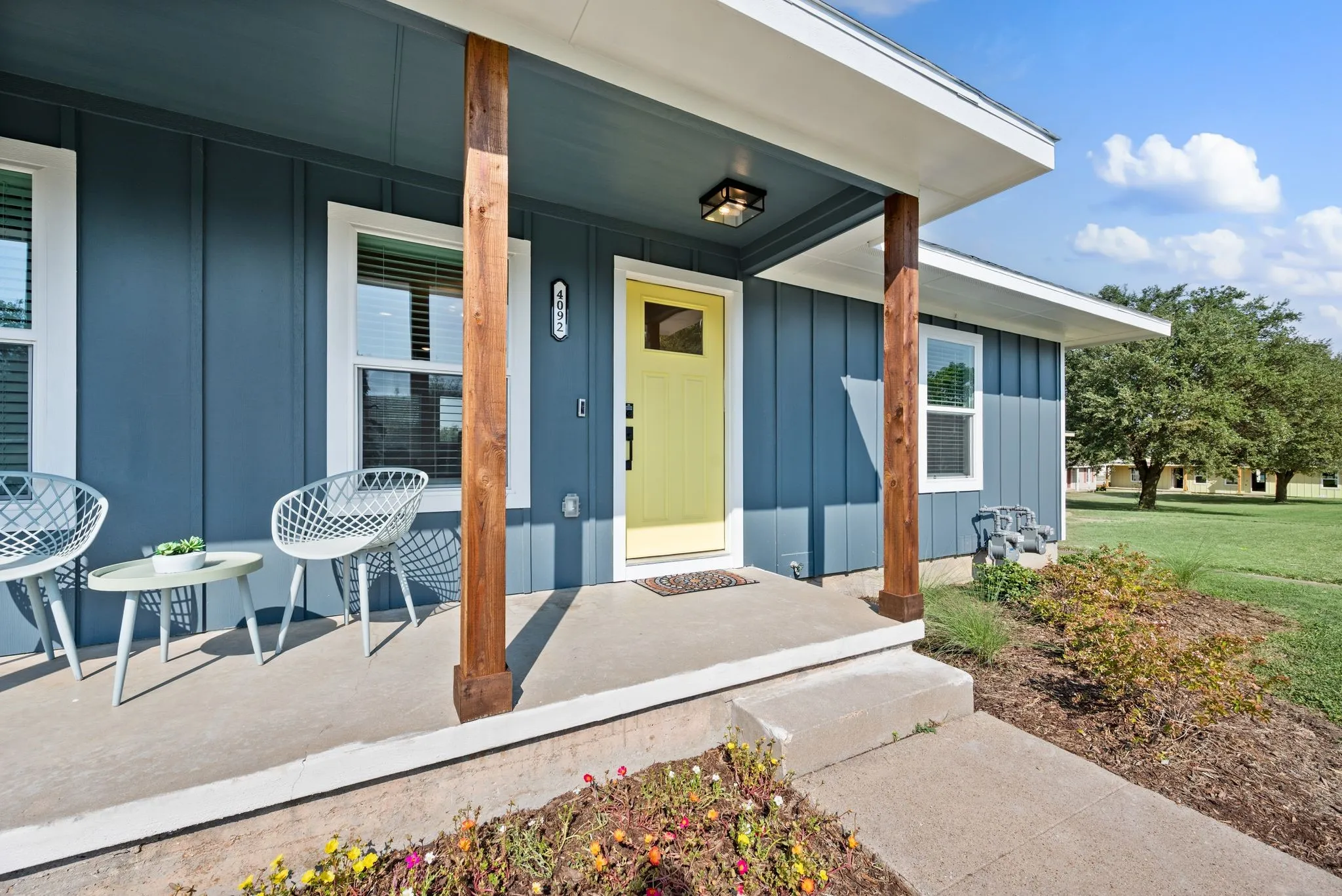 4092 is on the right side of duplex; Structured as a Condominium