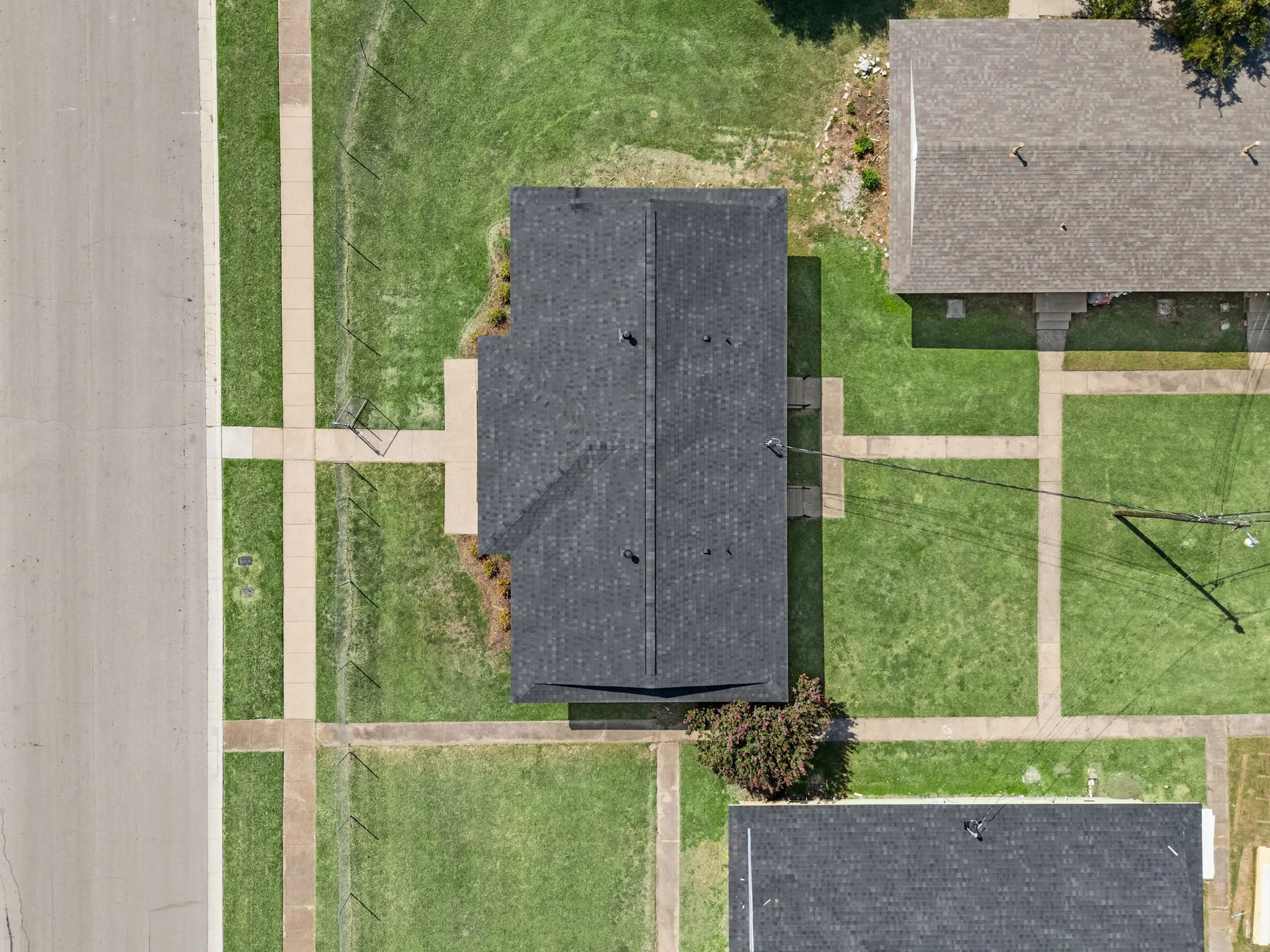 Aerial view; Architectural Shingles