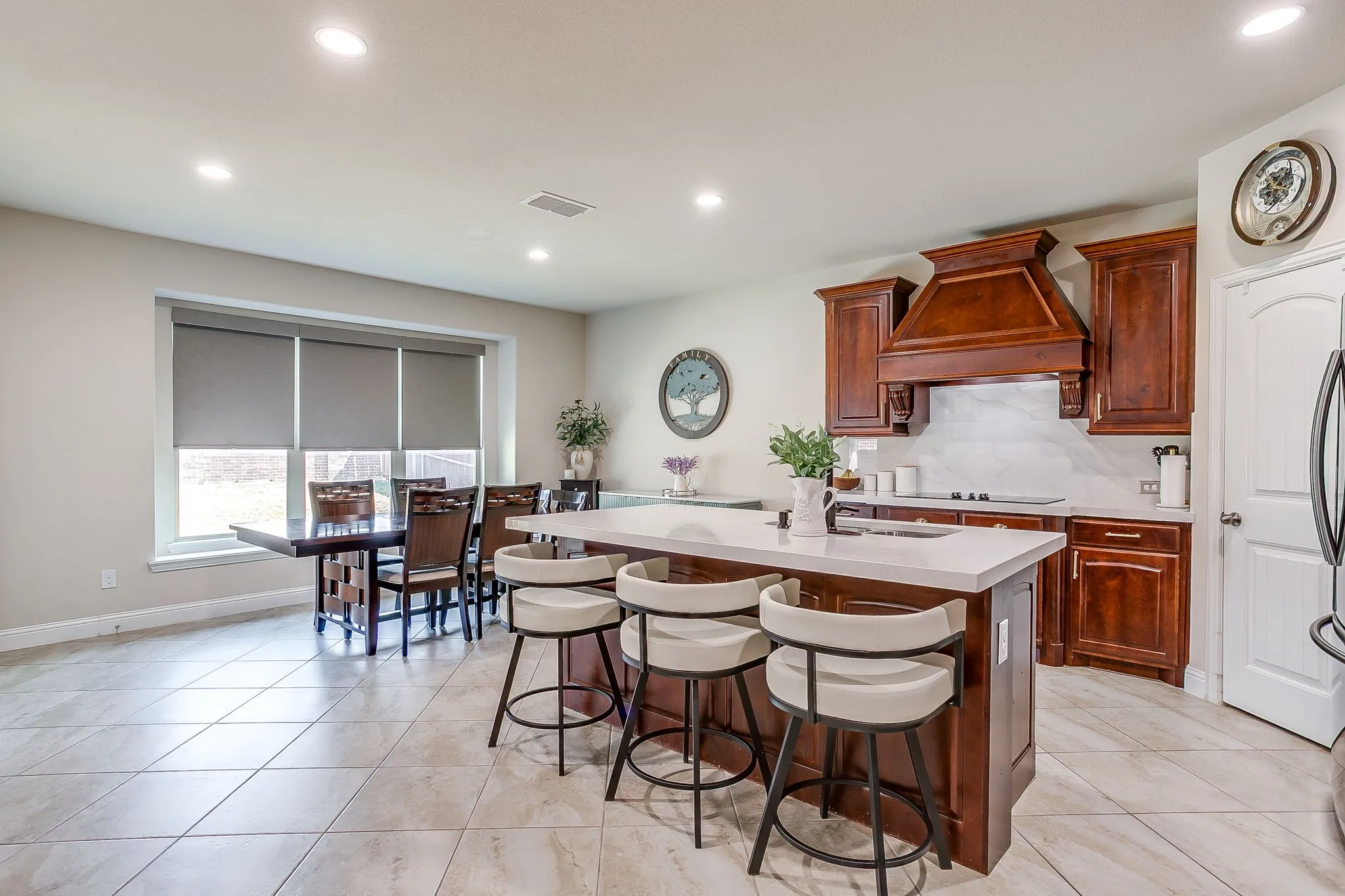 Upgraded Quartz countertops