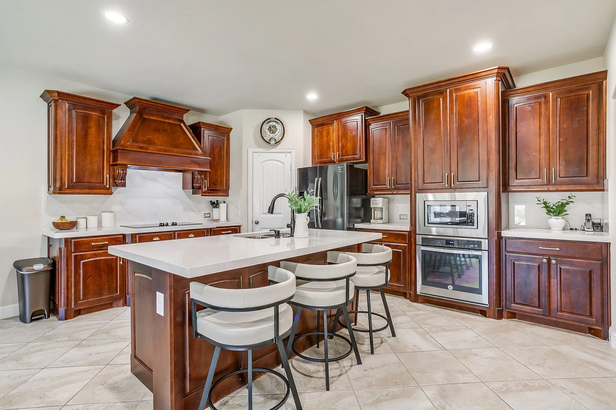 Upgraded cabinetry