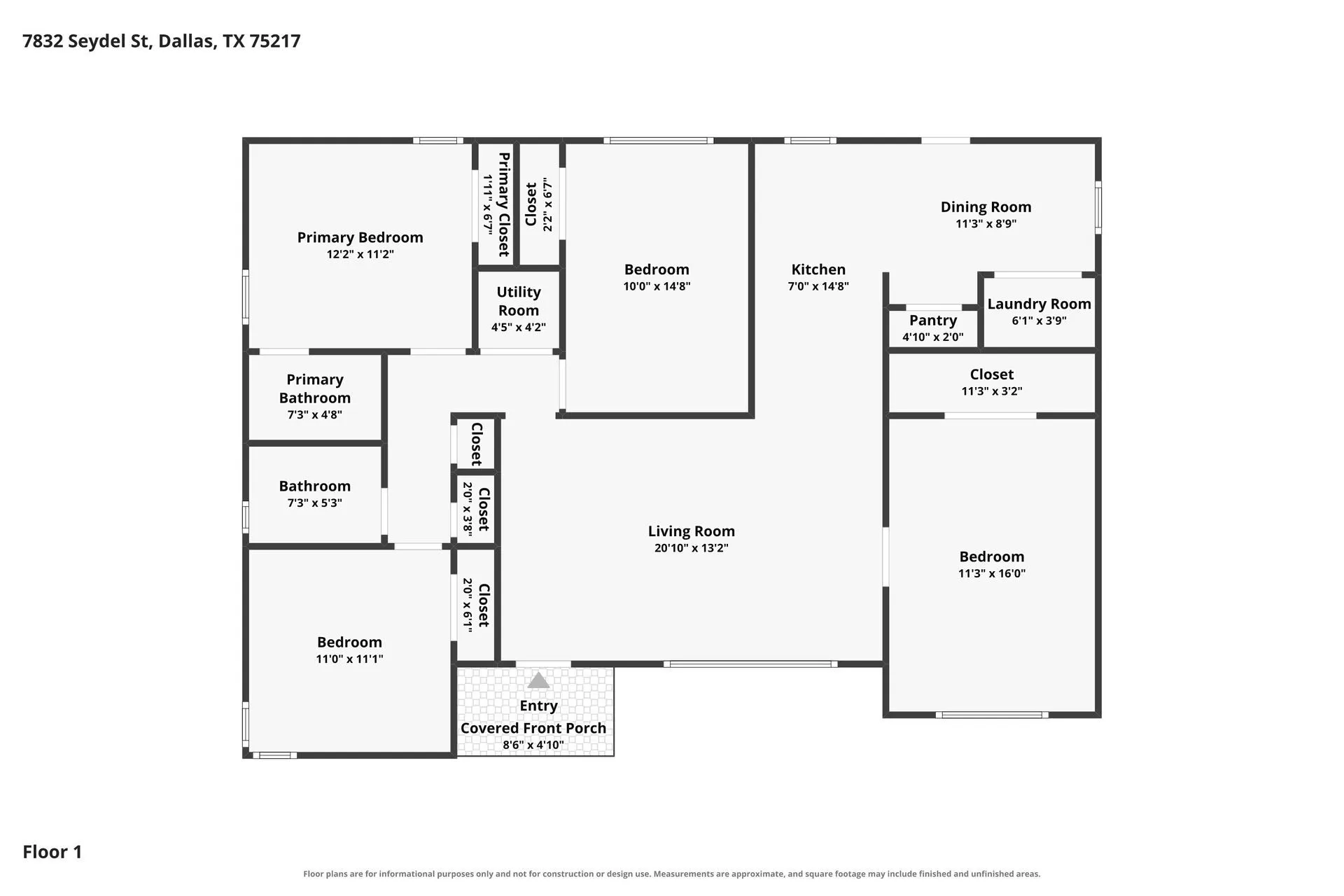 Single Family Residence For Sale in Dallas County , 7832 Seydel Street, Dallas, Texas 75217, 4 Bedroom, 3 Bathroom, Garage spaces, 1,538 Sqft, built in 1954, mls#21374370, Real Estate Agent in Dallas, Homes For Sale in Dallas county, Homes For Sale in Dallas, Realtor in Dallas Texas, Real Estate Brokerage Independent Realty Texas, Luminita Cordes Realtor