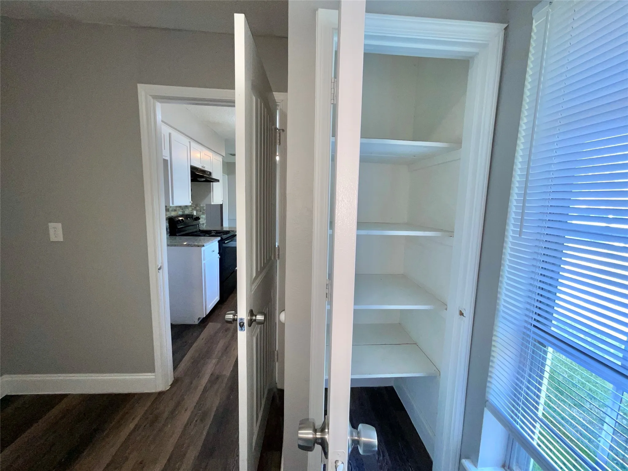 Pantry/Storage Closet off Laundry Room