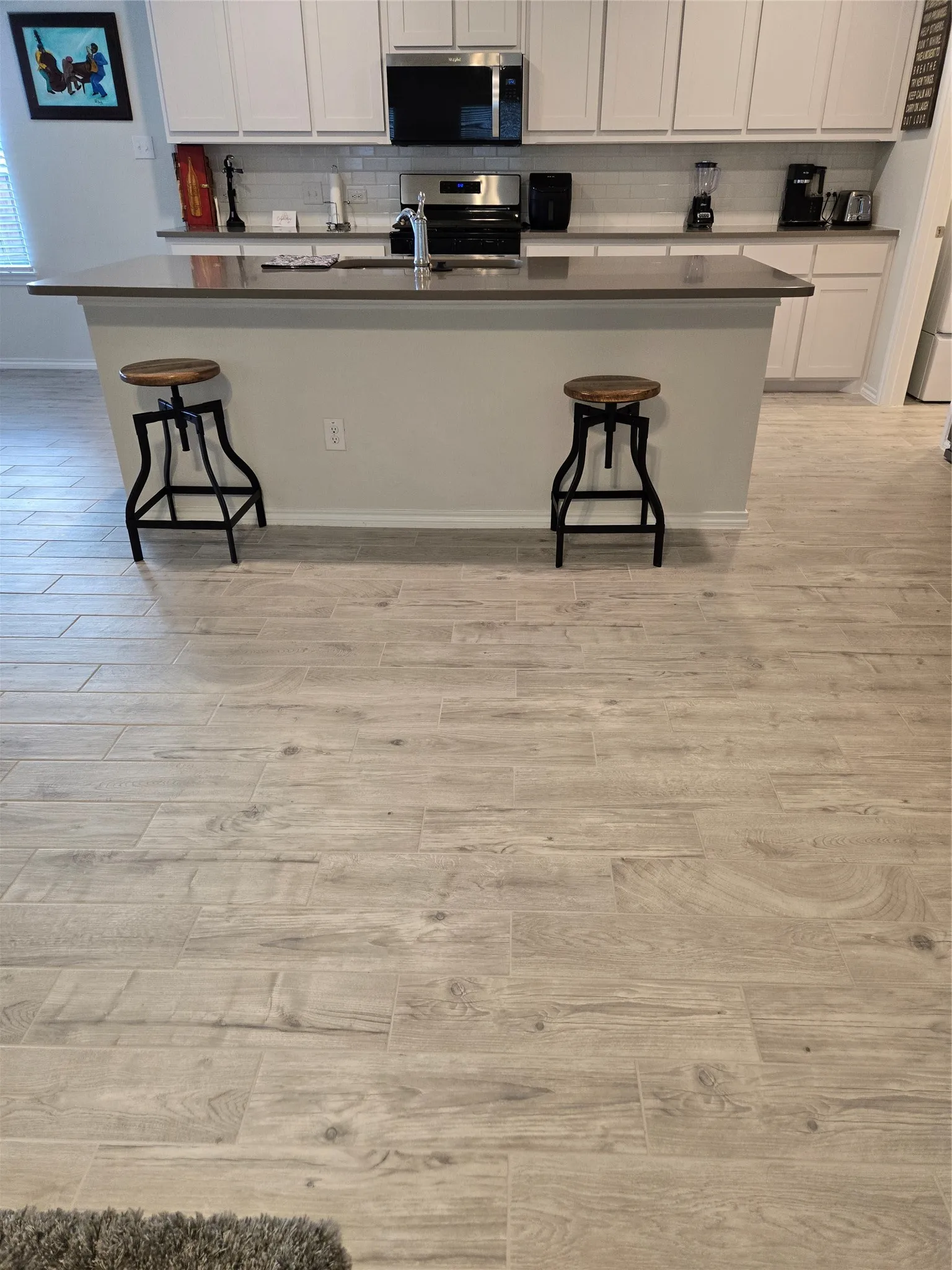 Spacious kitchen