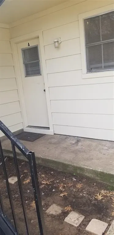 View of rear entry