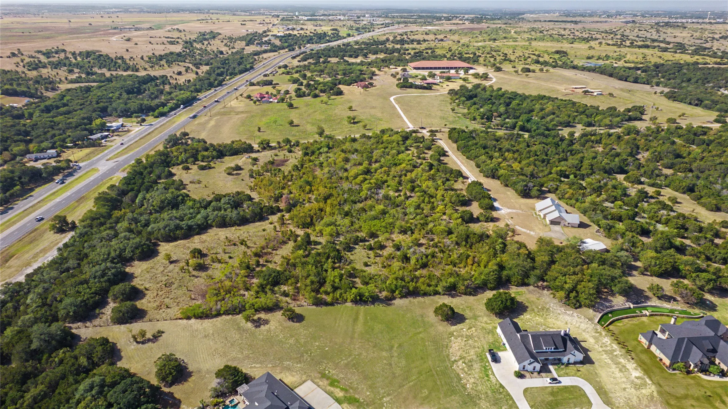 Looking South down 377 toward Granbury