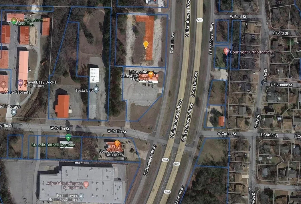 Aerial Satellite Map. Depicting the property’s geographical location and surrounding infrastructure