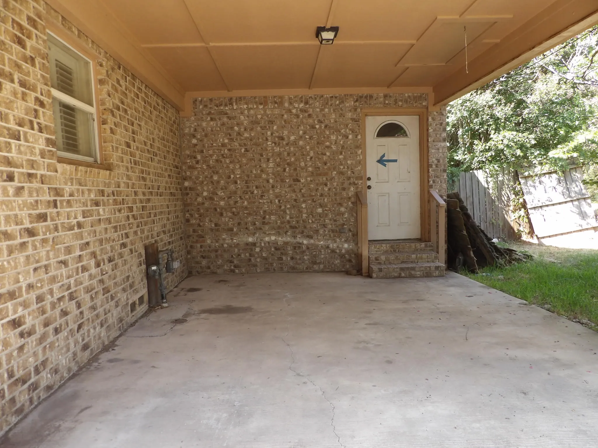 Carport Interior