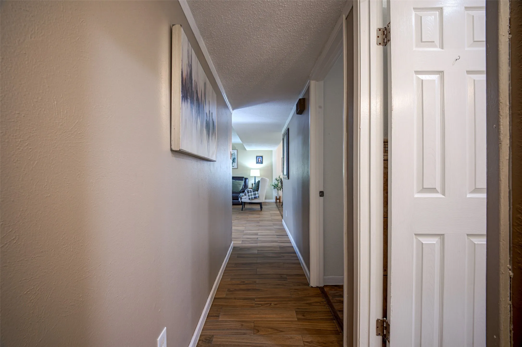 Interior hallway.