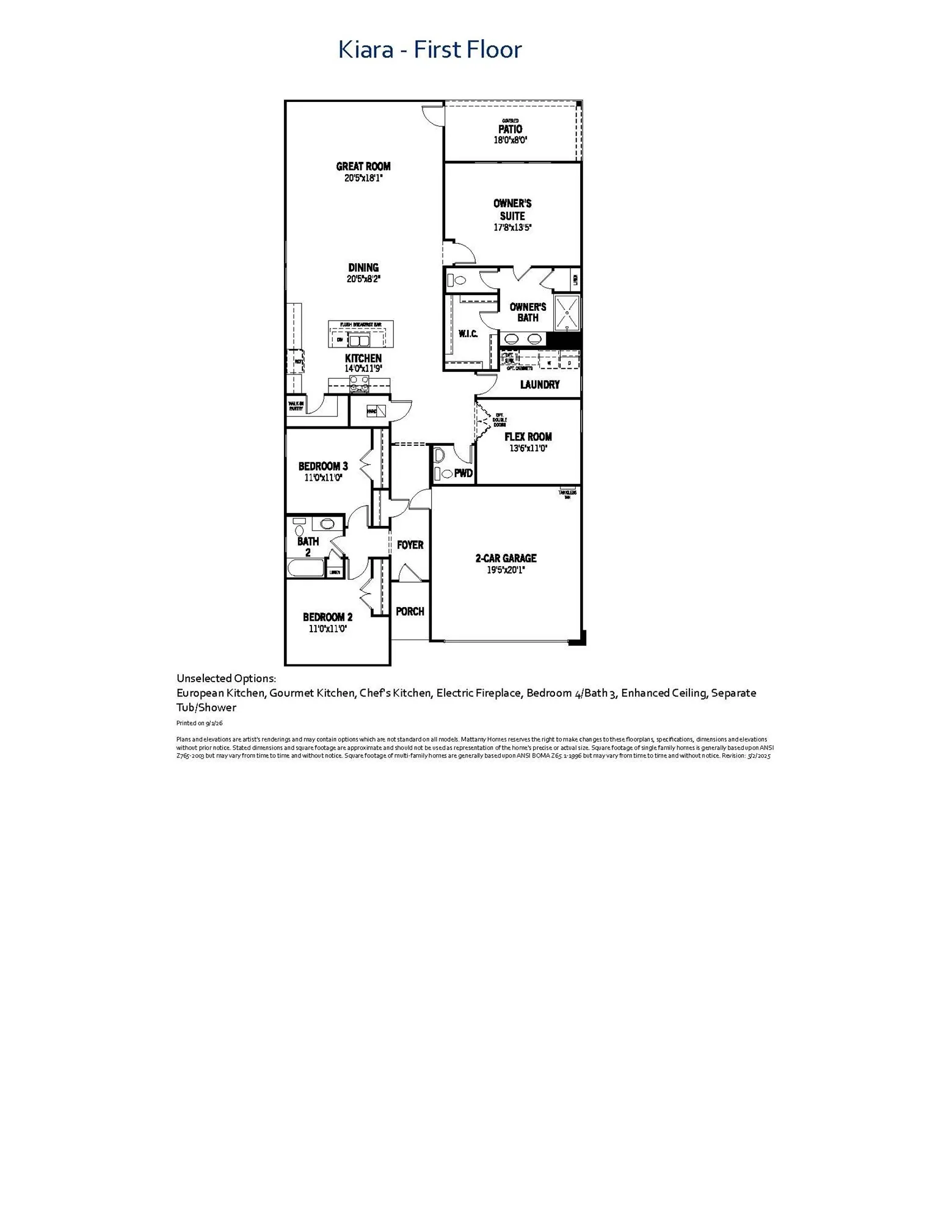 Kiara - Floor Plan