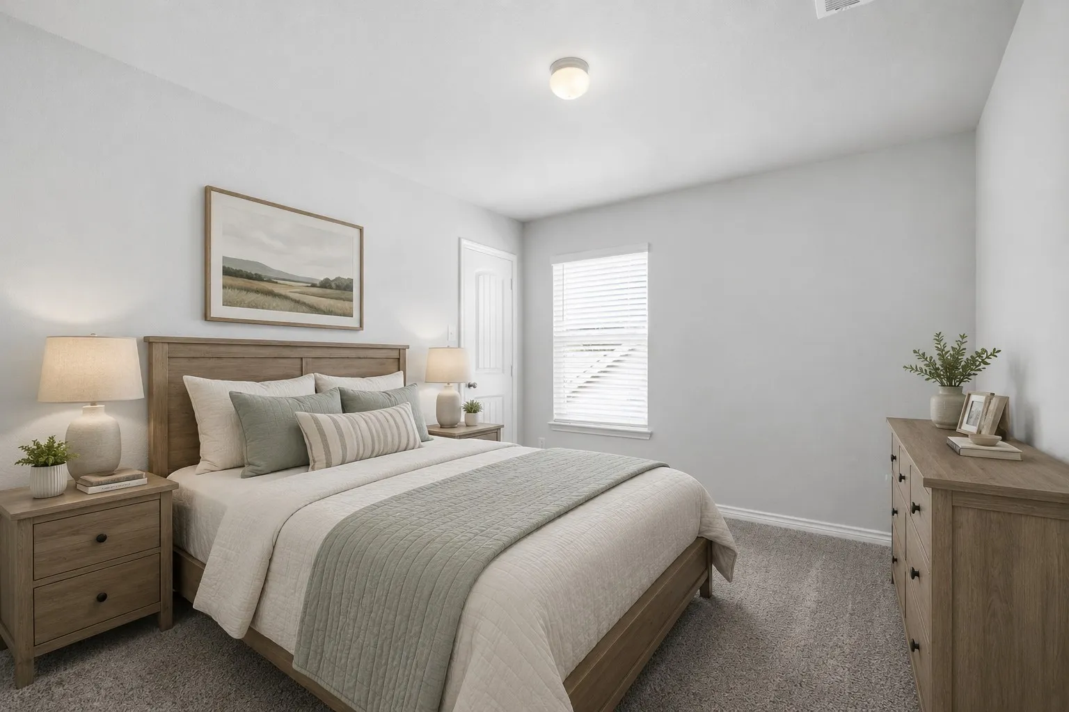 Upstairs bedroom #2 at 8020 Flora Drive listed by Seth Fowler of Williams Trew Real Estate