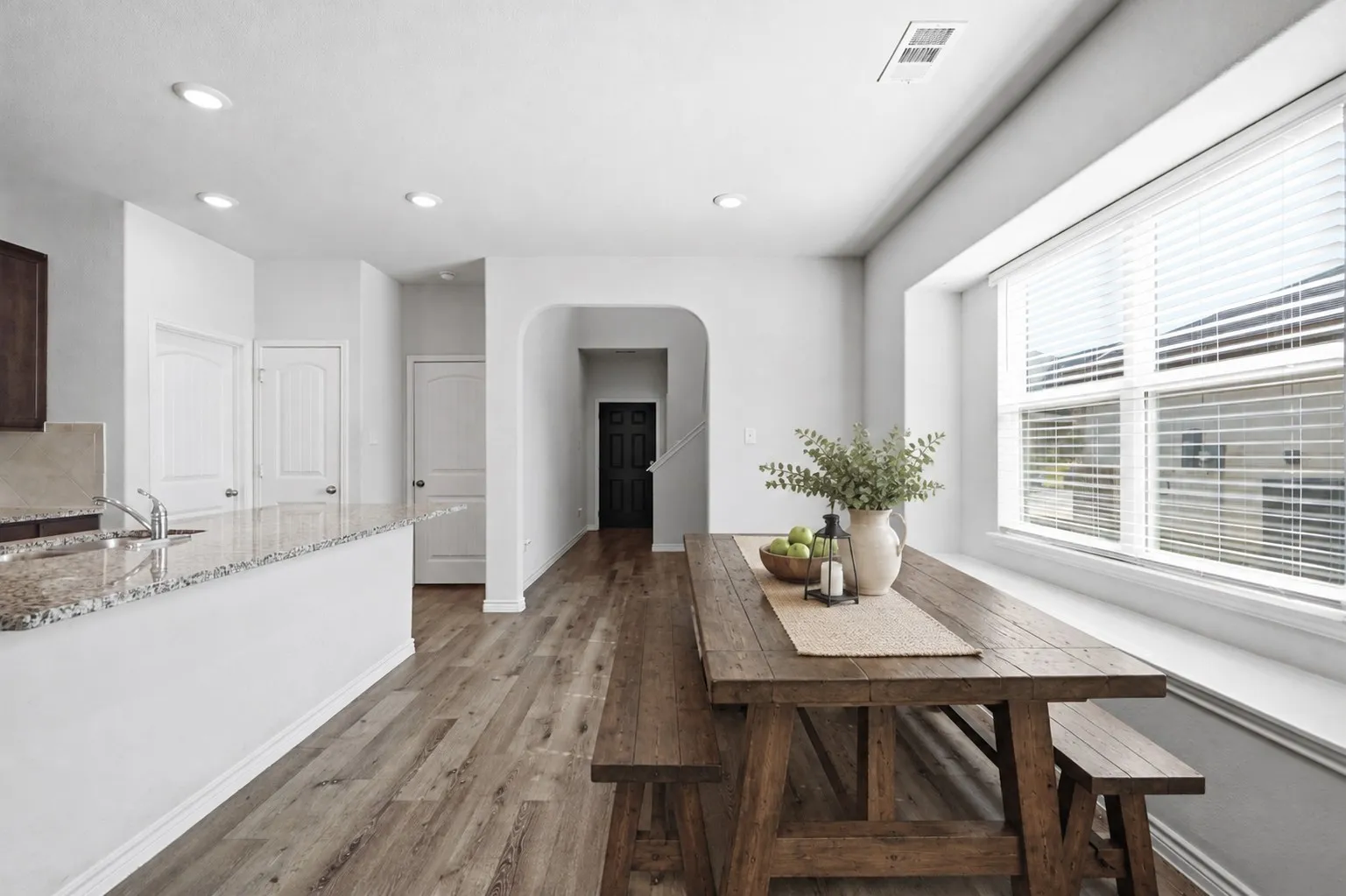 Enjoy family meals at 8020 Flora Drive listed  by Seth Fowler of Williams Trew Real Estate
