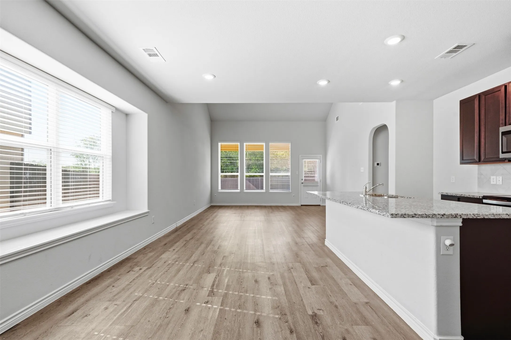 You'll love the open floor plan at 8020 Flora Drive listed  by Seth Fowler of Williams Trew Real Estate