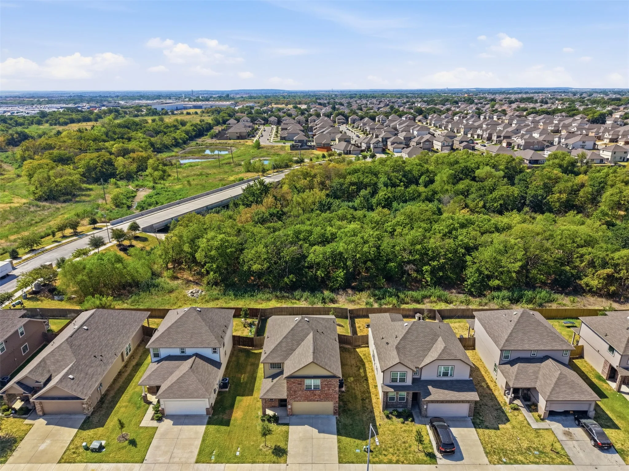 No back yard neighbors - that's nice - at 8020 Flora Drive listed by Seth Fowler of Williams Trew Real Estate