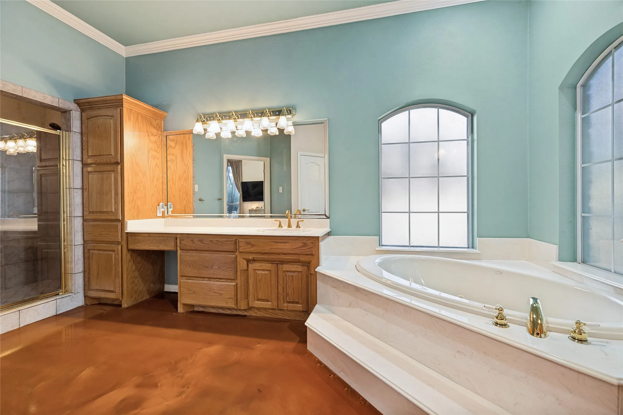 Primary Bedroom with Dual Heads Shower