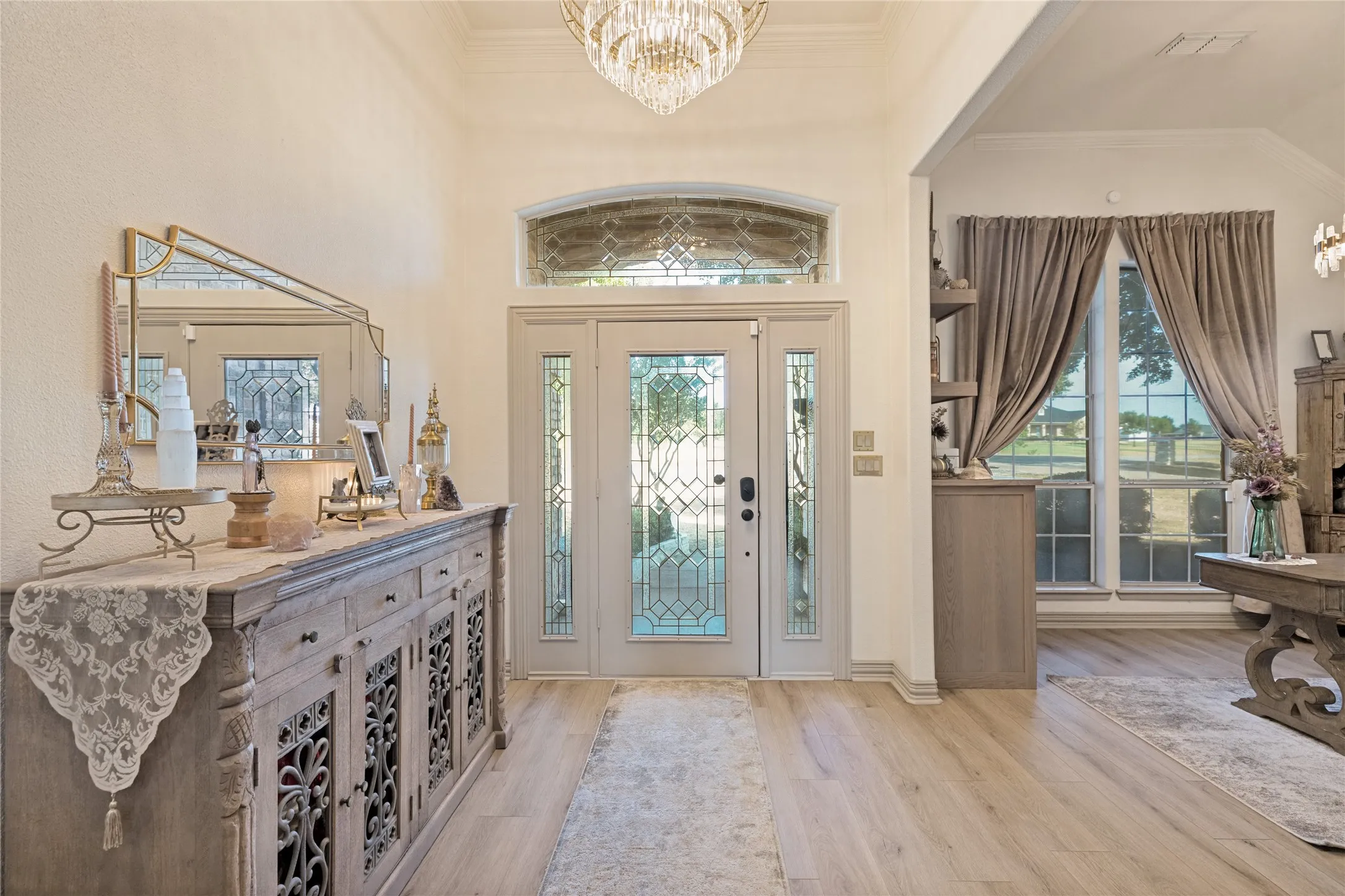 Entryway with Luxury Vinyl Flooring