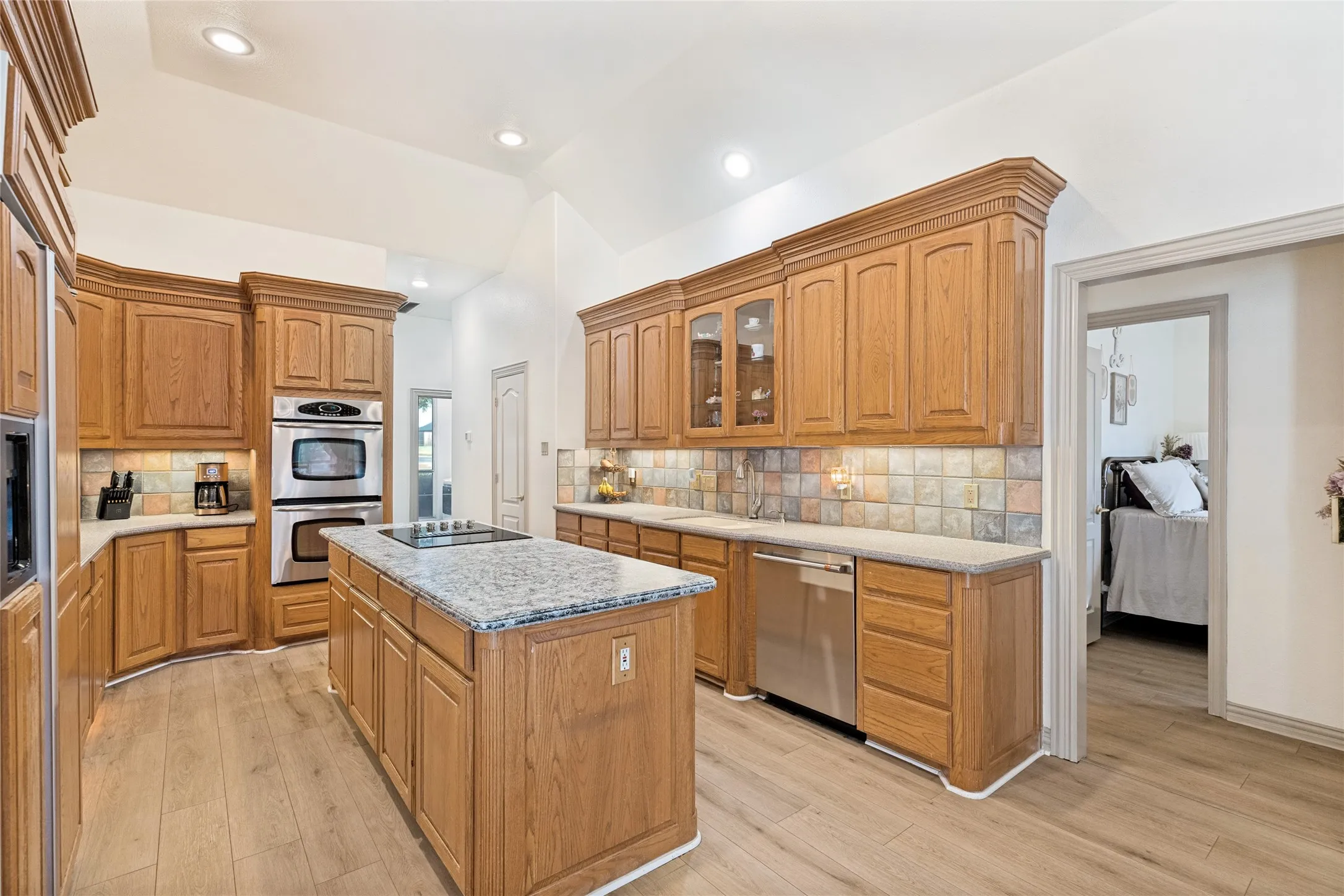 Kitchen with Double Ovens