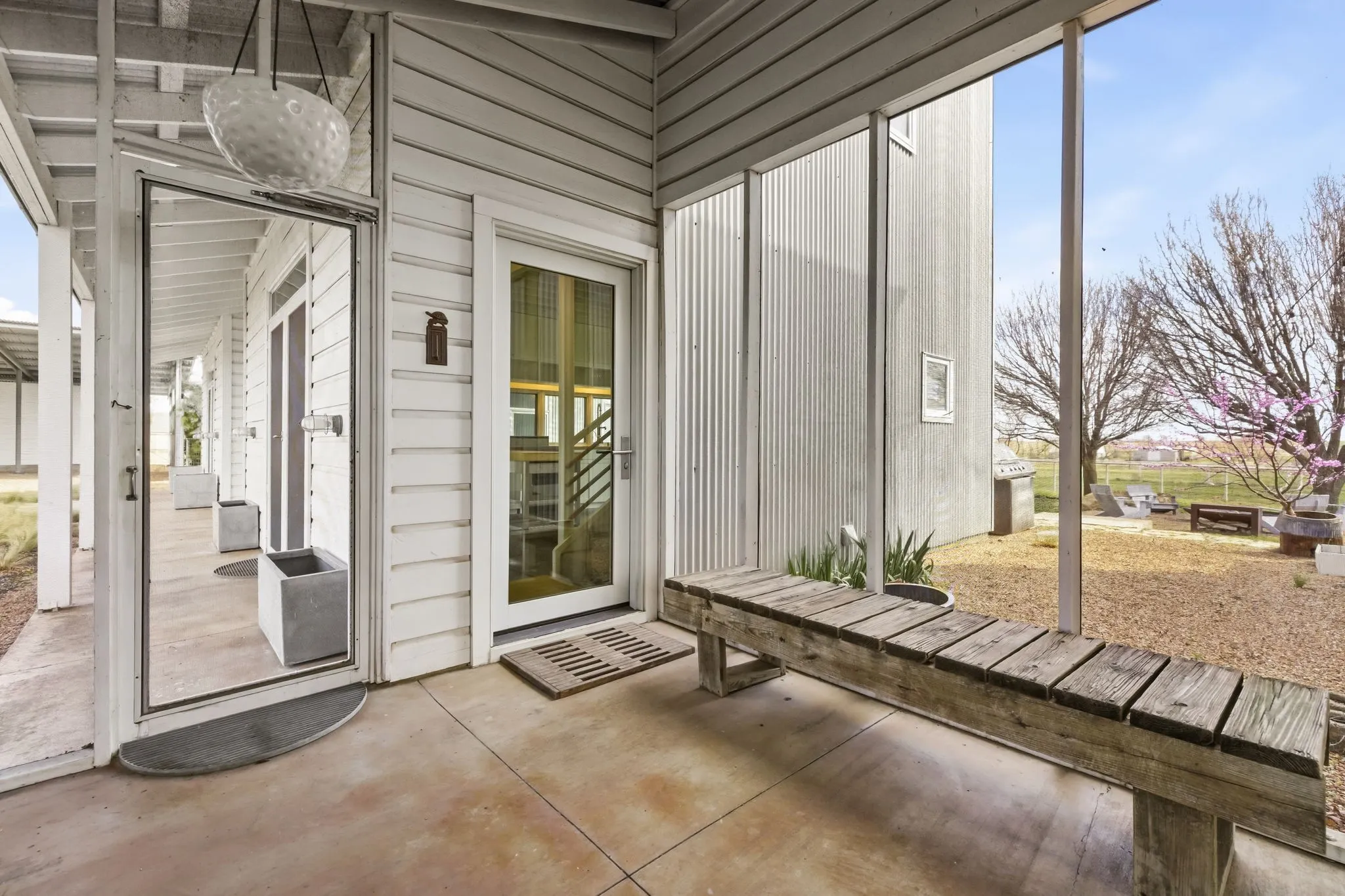 Enclosed patio