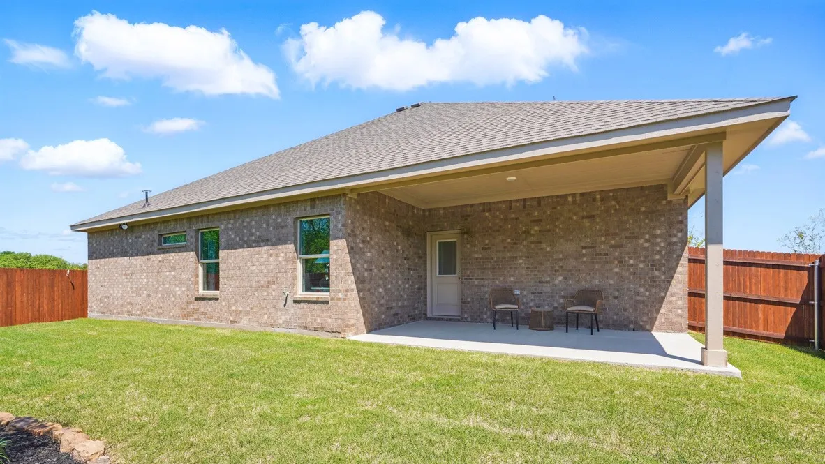 Rear Elevation - All Home and community information, including pricing, included features, terms, availability and amenities, are subject to change at any time without notice or obligation. All Drawings, pictures, photographs, video, square footages, floor plans, elevations, features, colors and sizes are approximate for illustration purposes only and will vary from the homes as built.