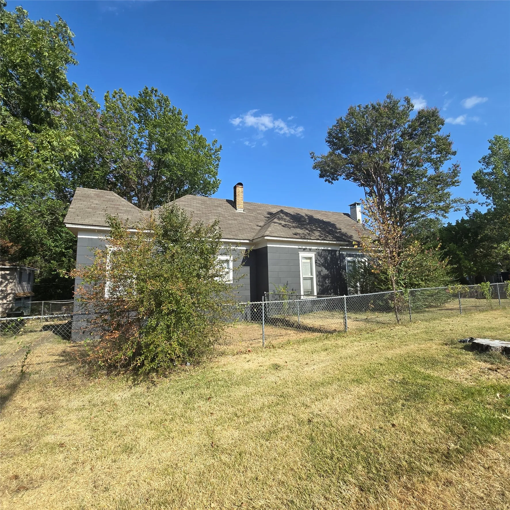 Side of house