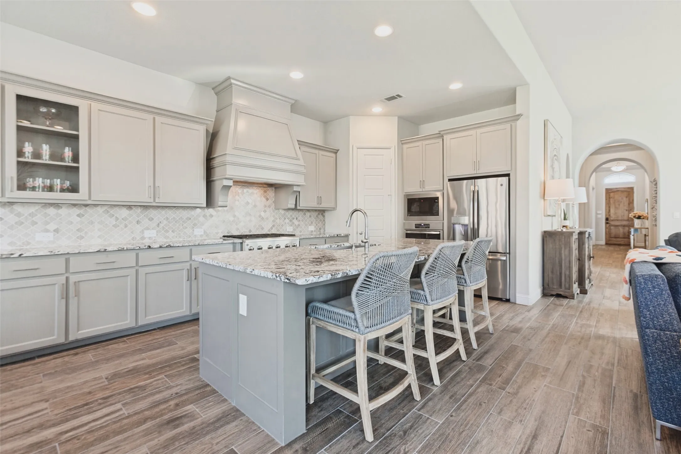 Tons of storage in this kitchen!
