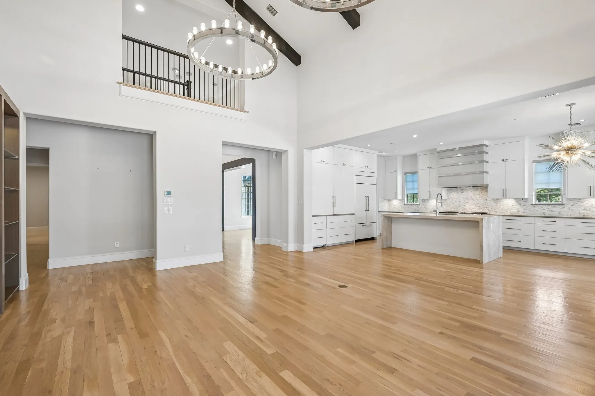 Open concept living room
